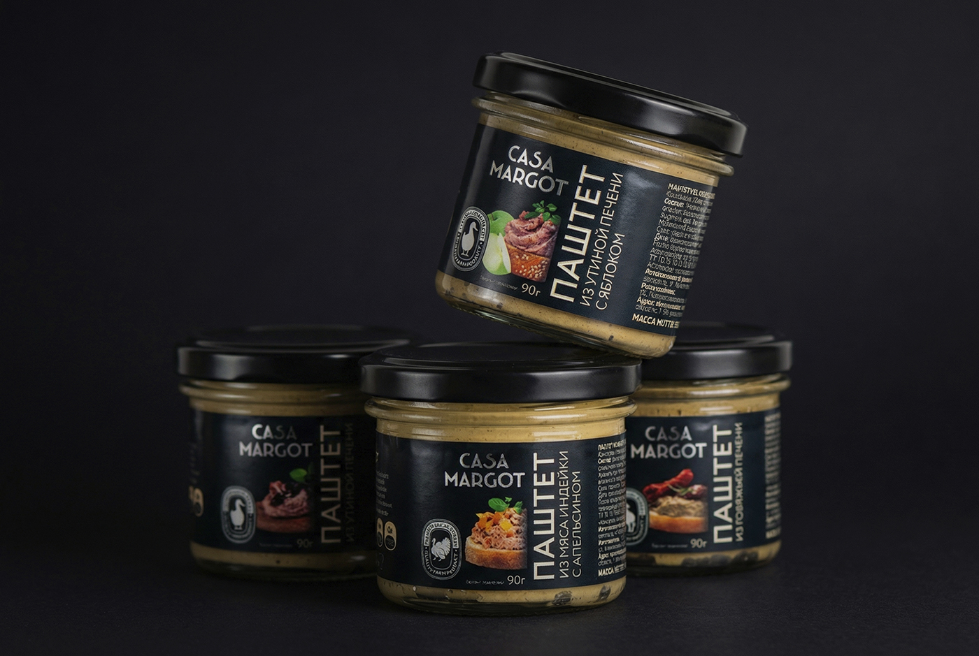 Casa Margot дизайн упаковки для сыров и паштетов — Изображение №3 — Брендинг на Dprofile