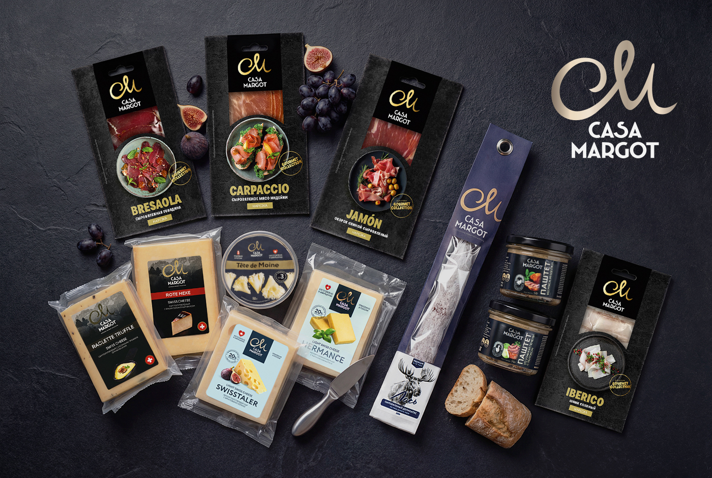 Casa Margot дизайн упаковки для сыров и паштетов — Изображение №1 — Брендинг на Dprofile