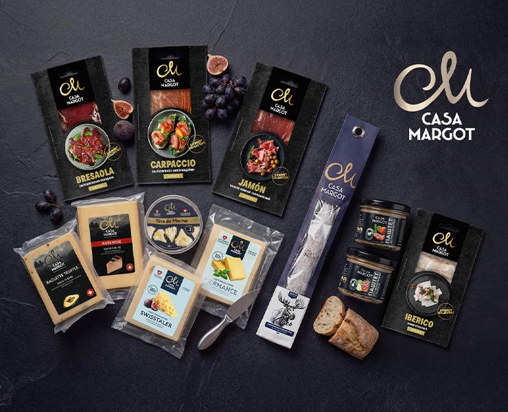 Casa Margot дизайн упаковки для сыров и паштетов на Dprofile