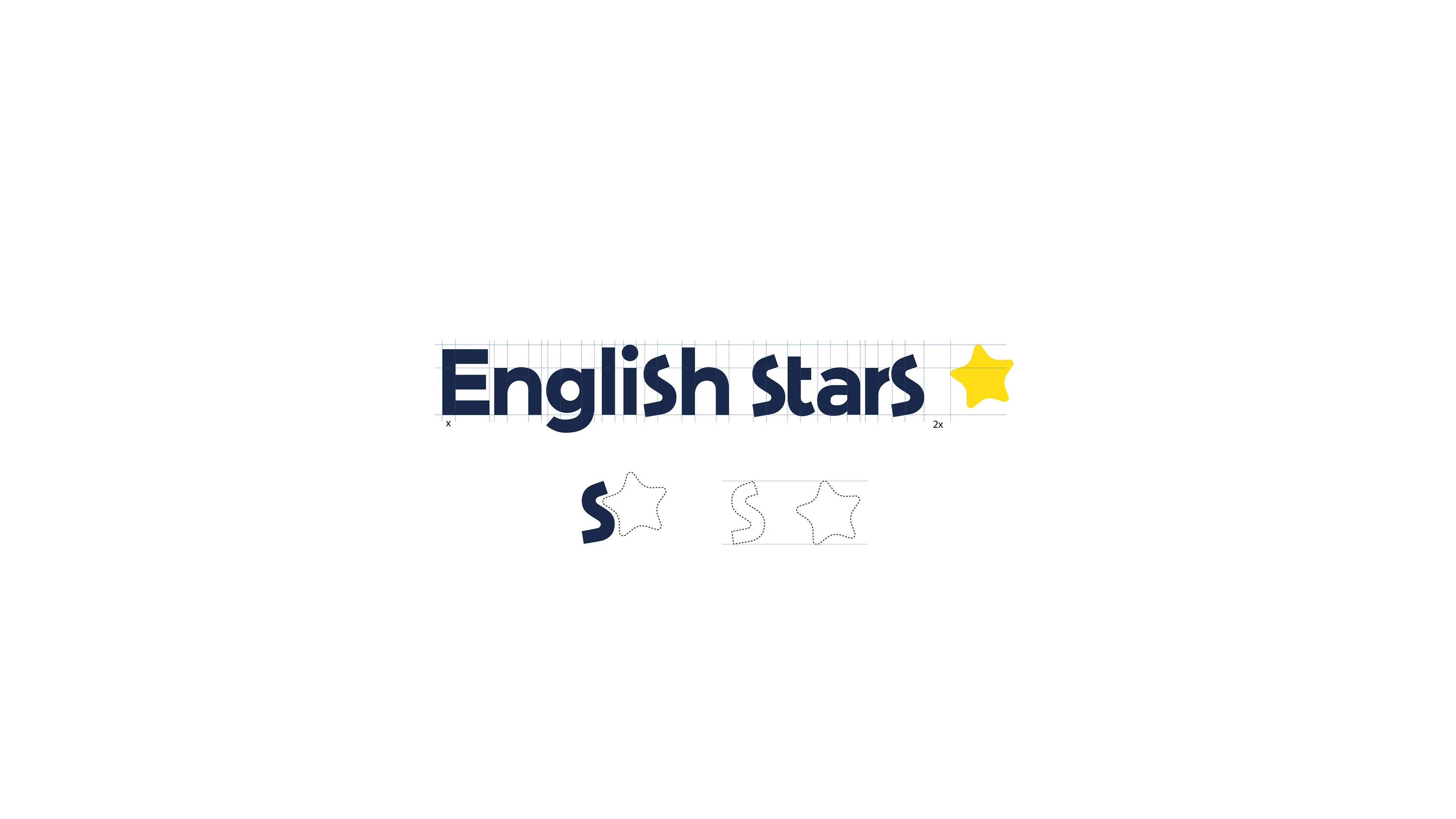 English stars фирменный стиль для школы английского языка — Изображение №2 — Брендинг на Dprofile