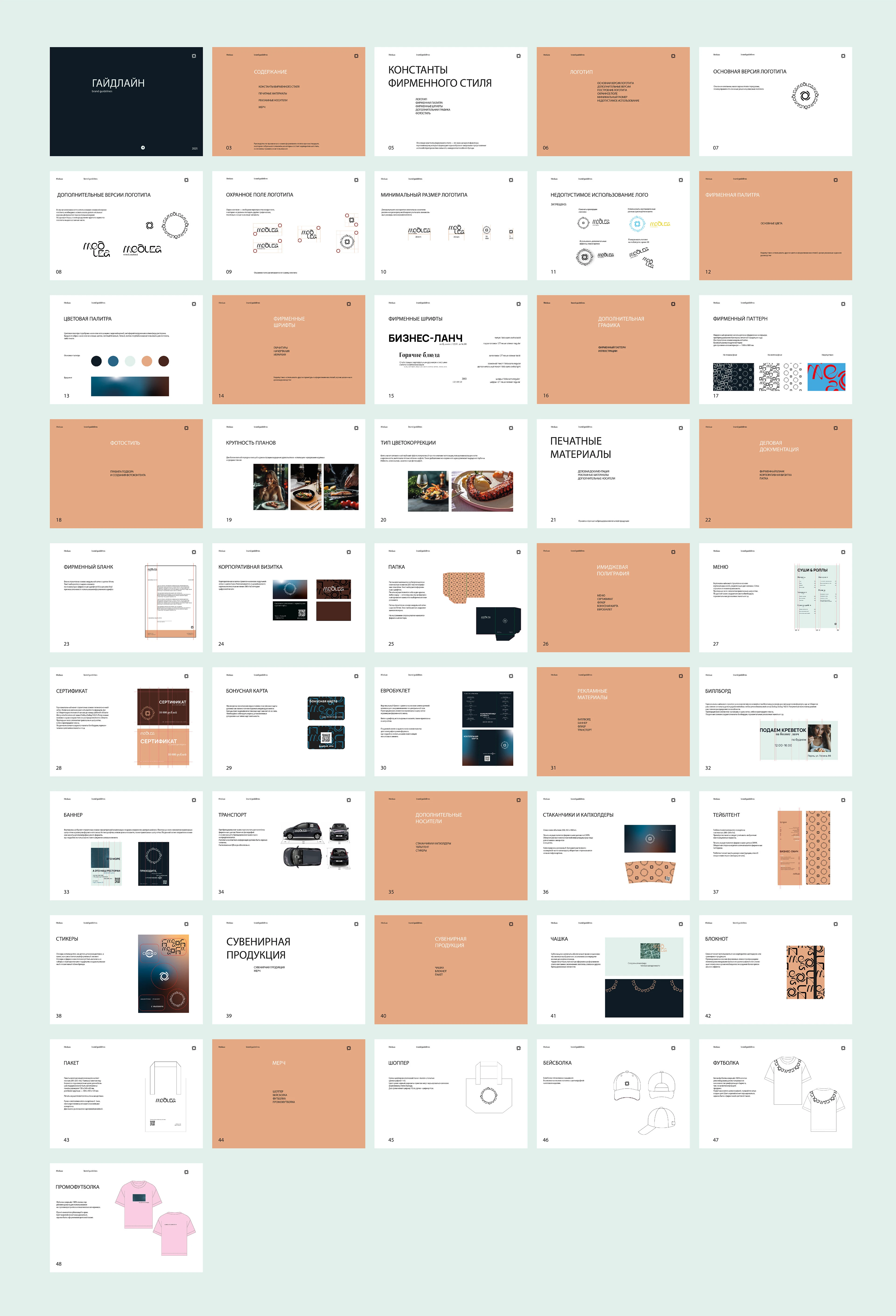 Meduza брендинг ресторана — Изображение №21 — Брендинг на Dprofile