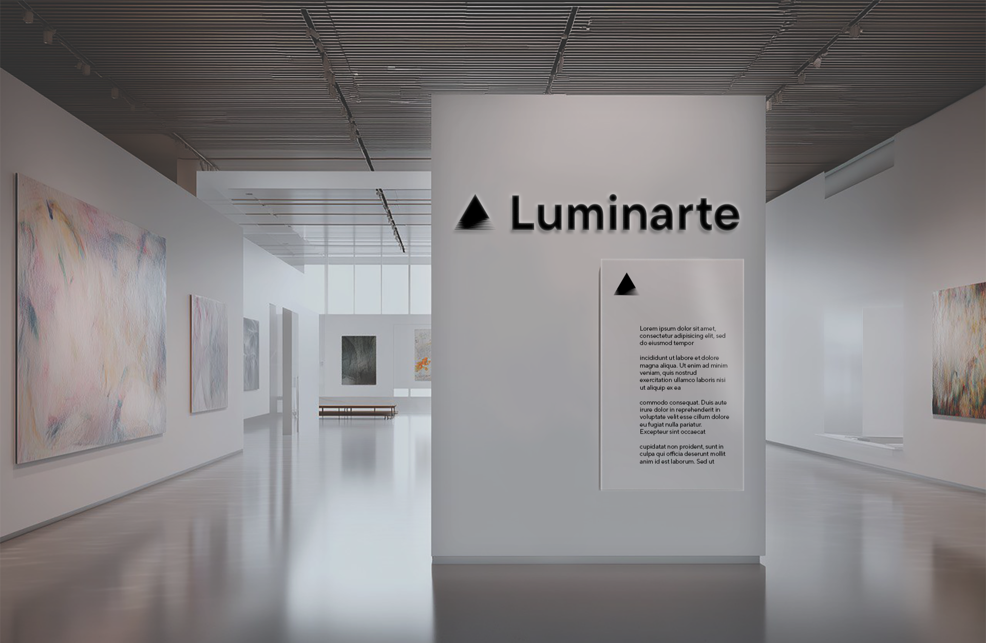 Luminarte web айдентика бренинг — Изображение №7 — Интерфейсы, Брендинг на Dprofile