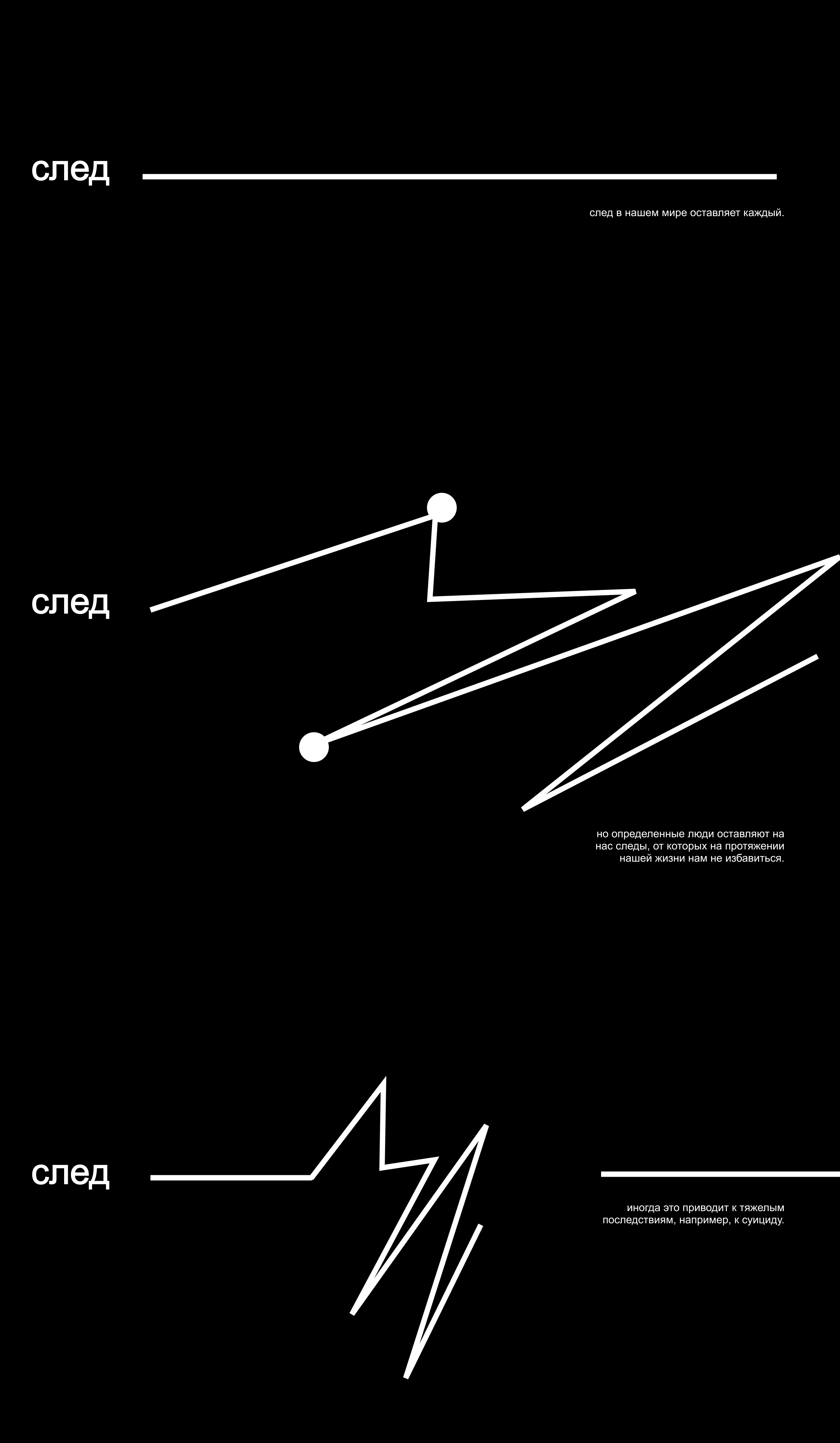 след, мерч против кибербуллинга для ВК — Изображение №1 — Брендинг, Графика на Dprofile