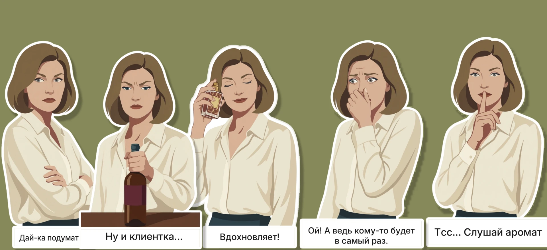 Фирменный стиль для арома-стилиста — Изображение №14 — Брендинг, Маркетинг на Dprofile