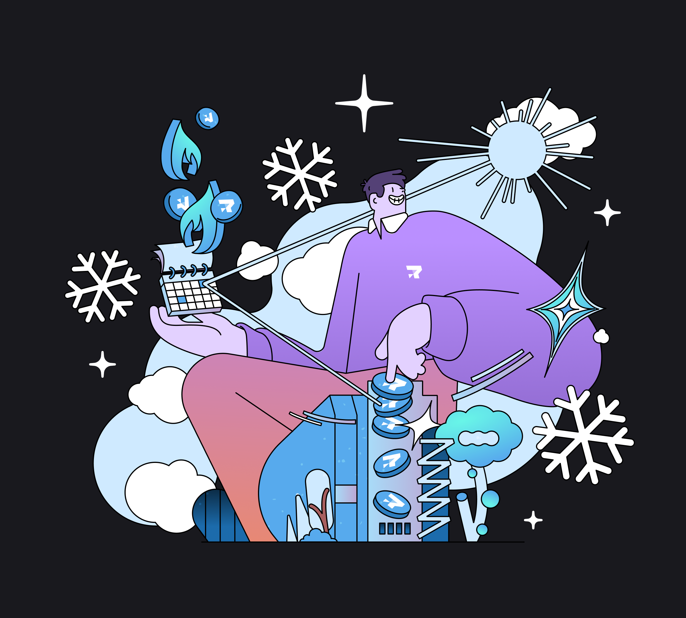 Иллюстрации для Ton Raffles — Изображение №6 — Иллюстрация, Графика на Dprofile