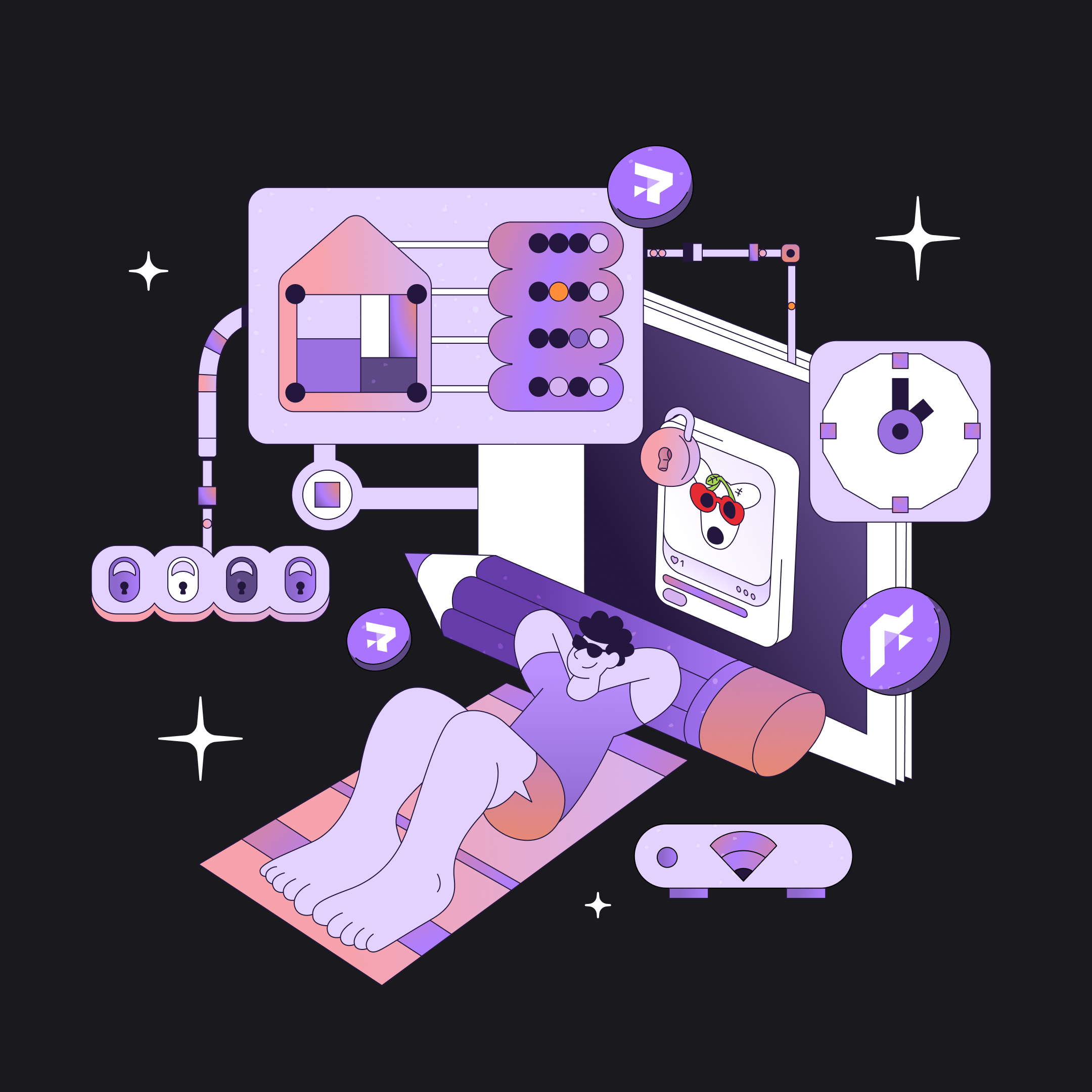 Иллюстрации для Ton Raffles — Изображение №1 — Иллюстрация, Графика на Dprofile