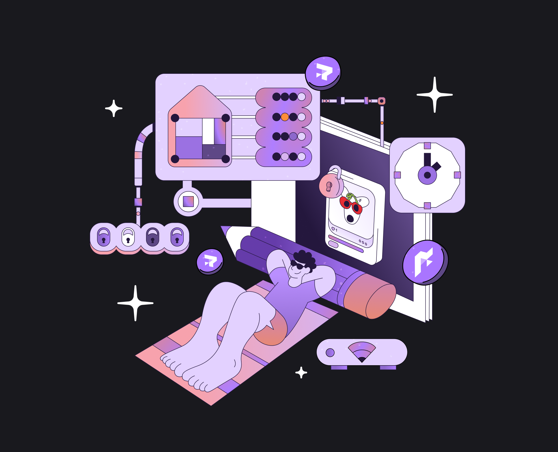 Иллюстрации для Ton Raffles на Dprofile