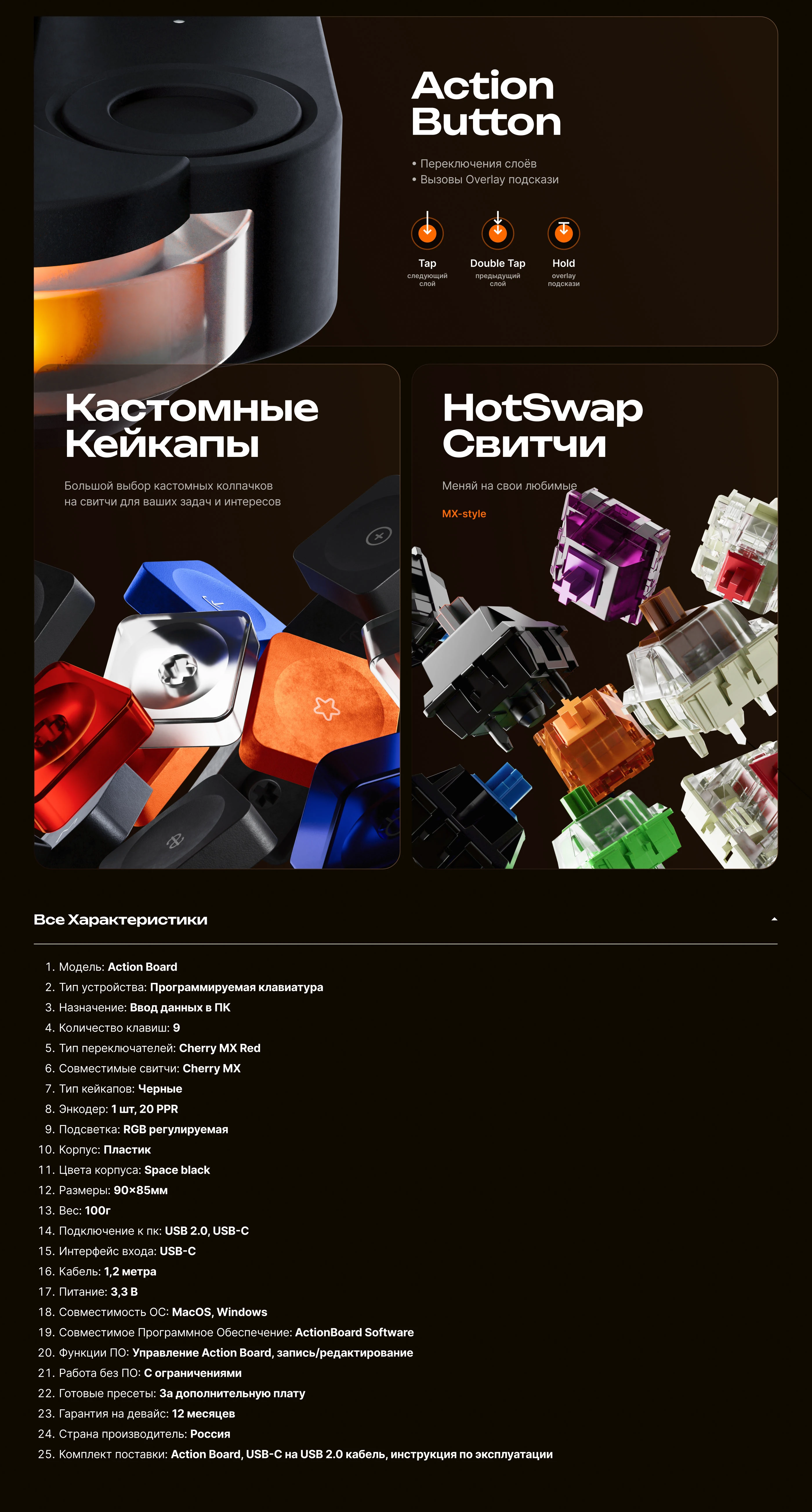 ActionBoard | Сайт Предпродаж — Изображение №8 — Интерфейсы, Анимация на Dprofile