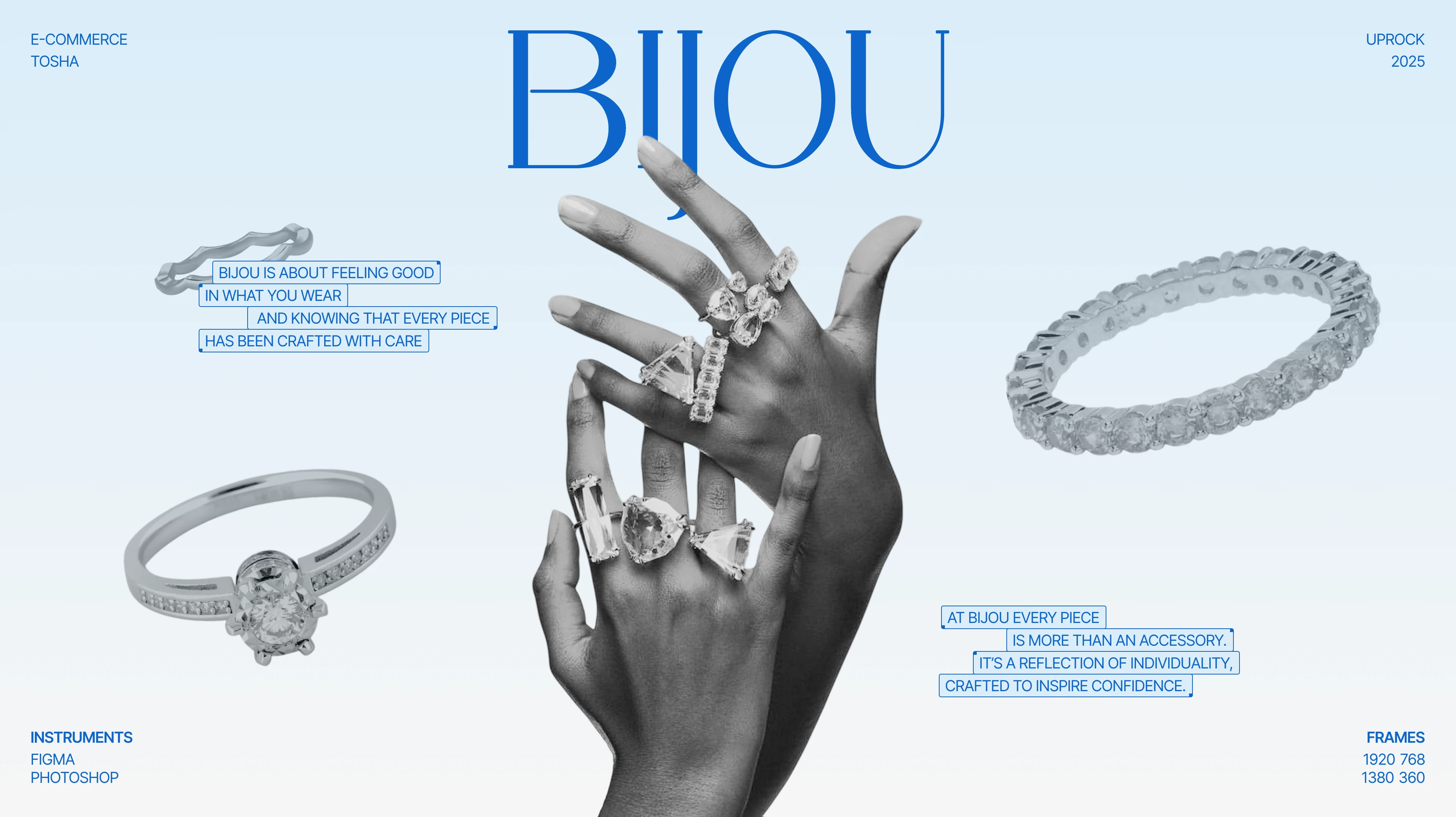 Bijou — e-commerce design concept — Изображение №1 — Интерфейсы на Dprofile
