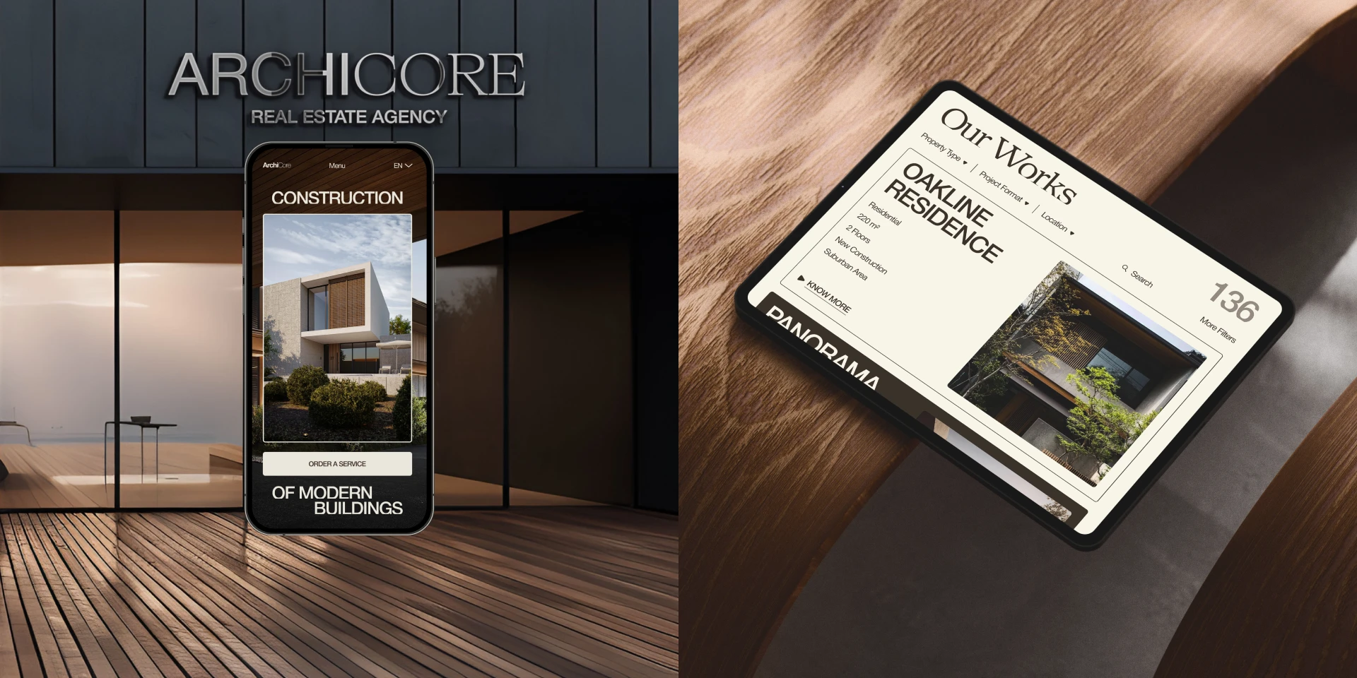 ArchiCore — corporate website — Изображение №8 — Интерфейсы на Dprofile