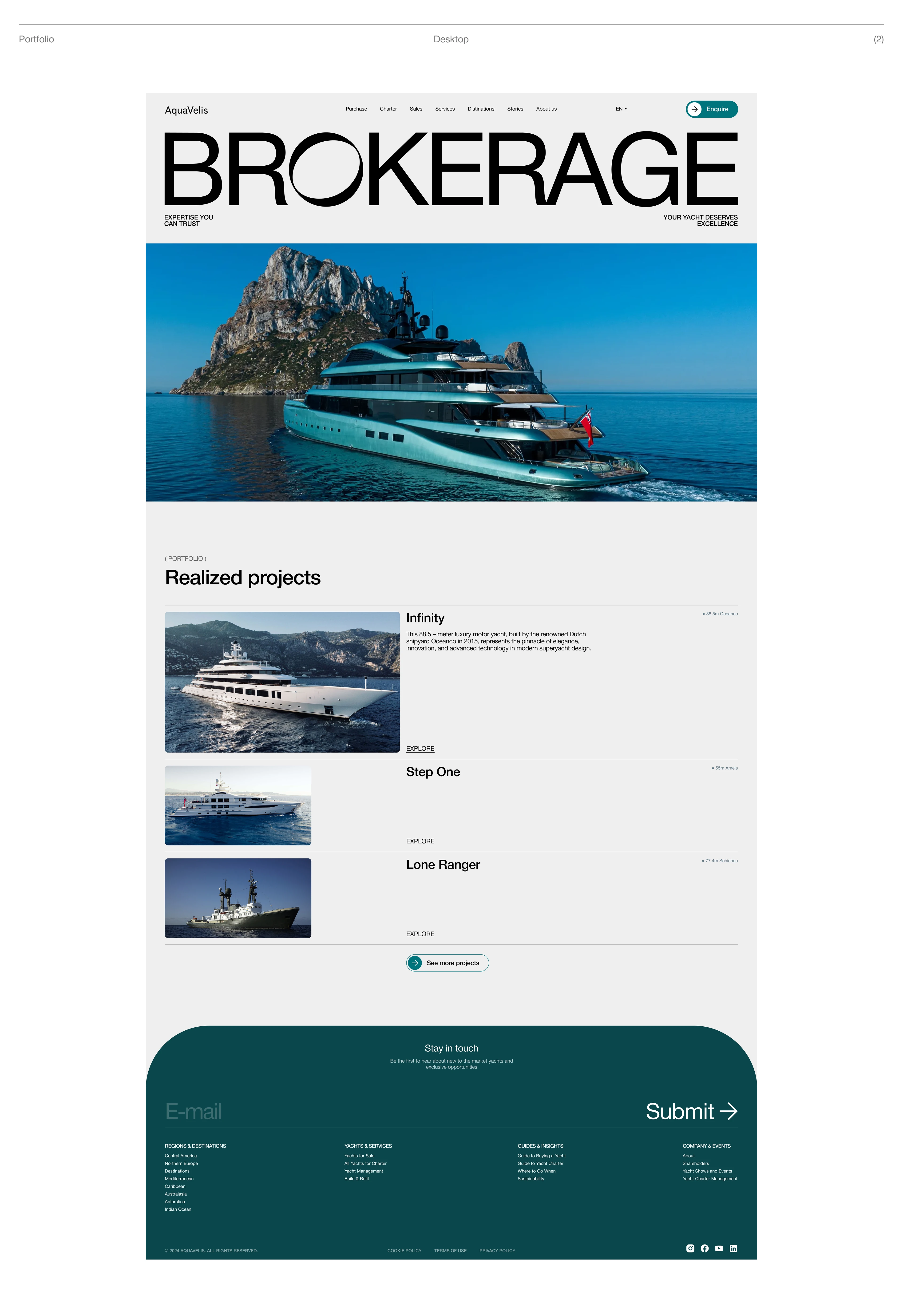 AquaVelis - Corporate website — Изображение №4 — Интерфейсы на Dprofile