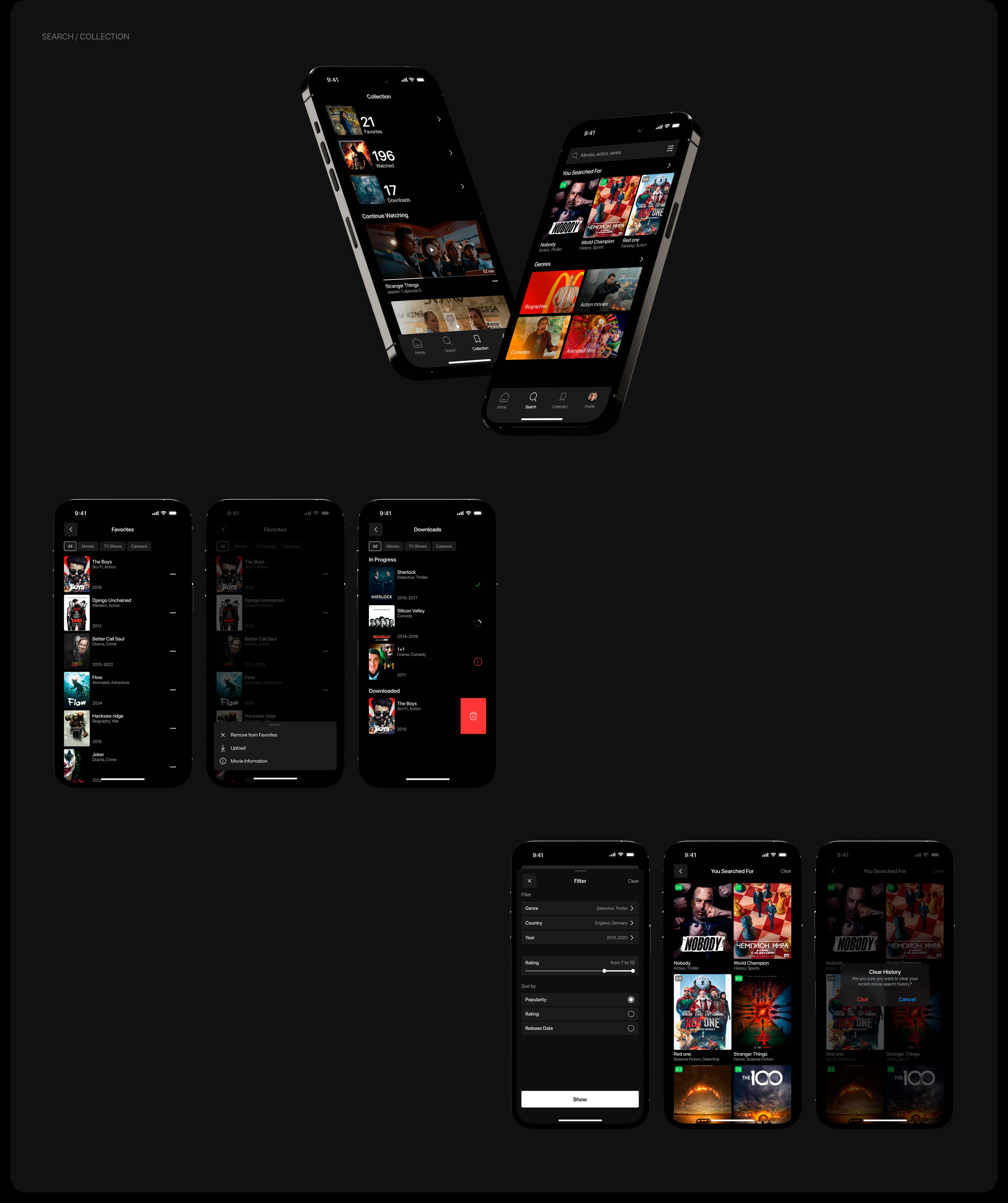 Lumo — Online Cinema (Mobile App) — Изображение №10 — Интерфейсы на Dprofile