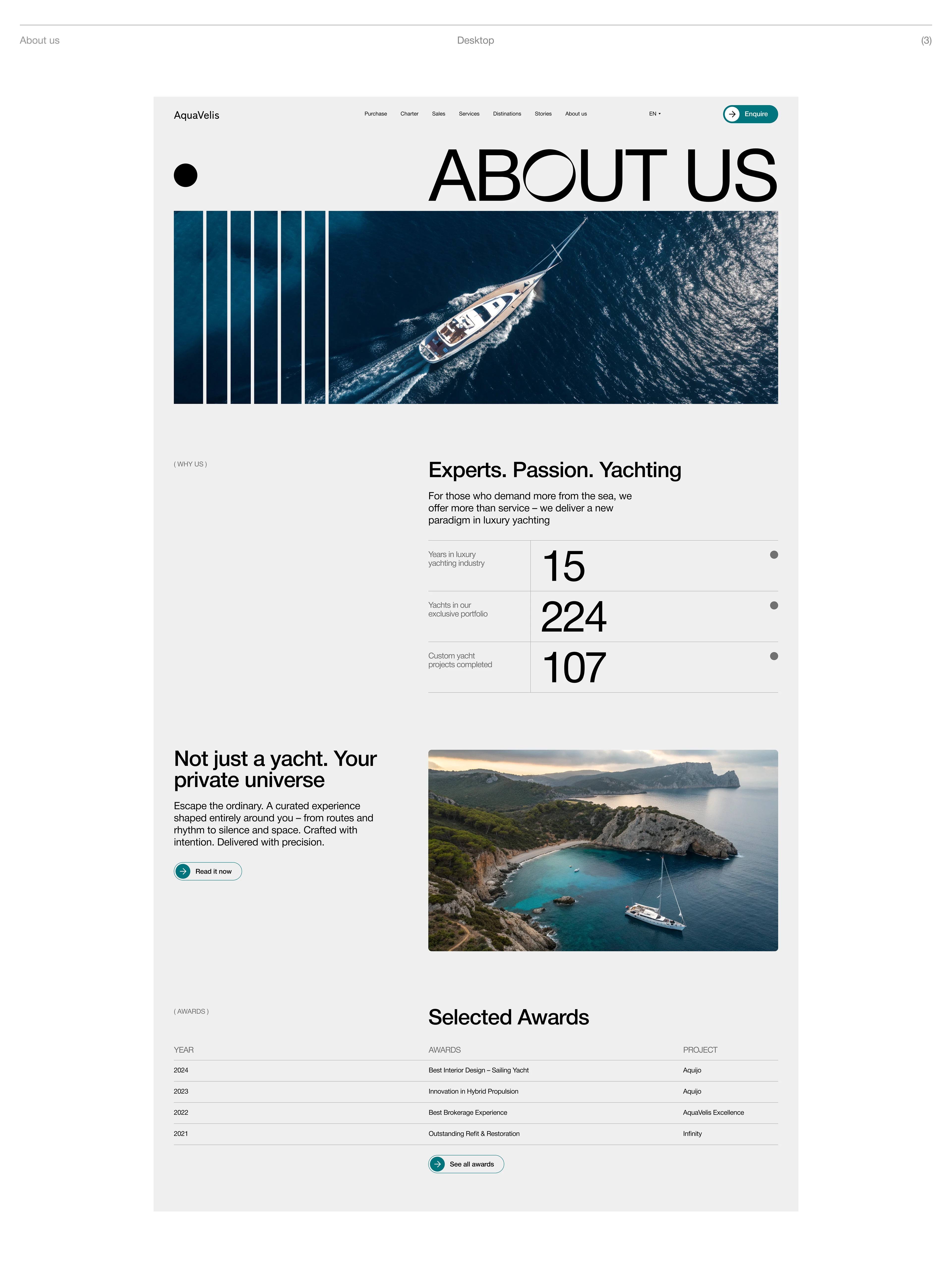 AquaVelis - Corporate website — Изображение №11 — Интерфейсы на Dprofile