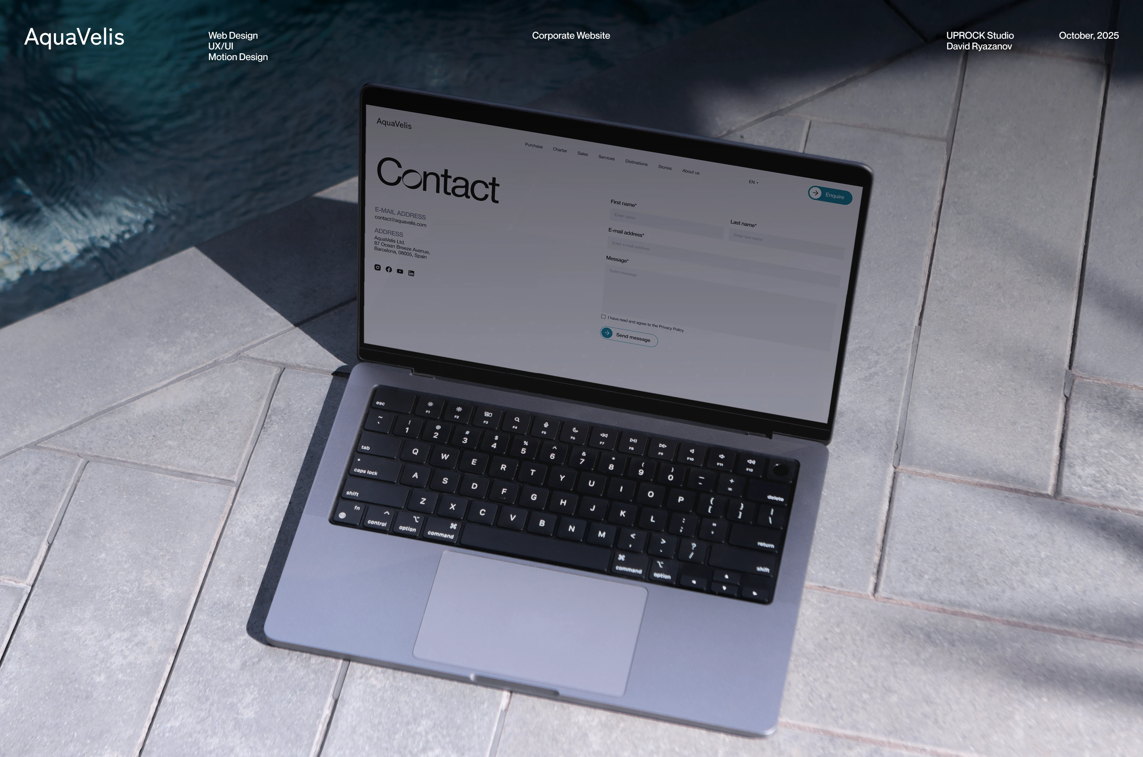 AquaVelis - Corporate website — Изображение №13 — Интерфейсы на Dprofile