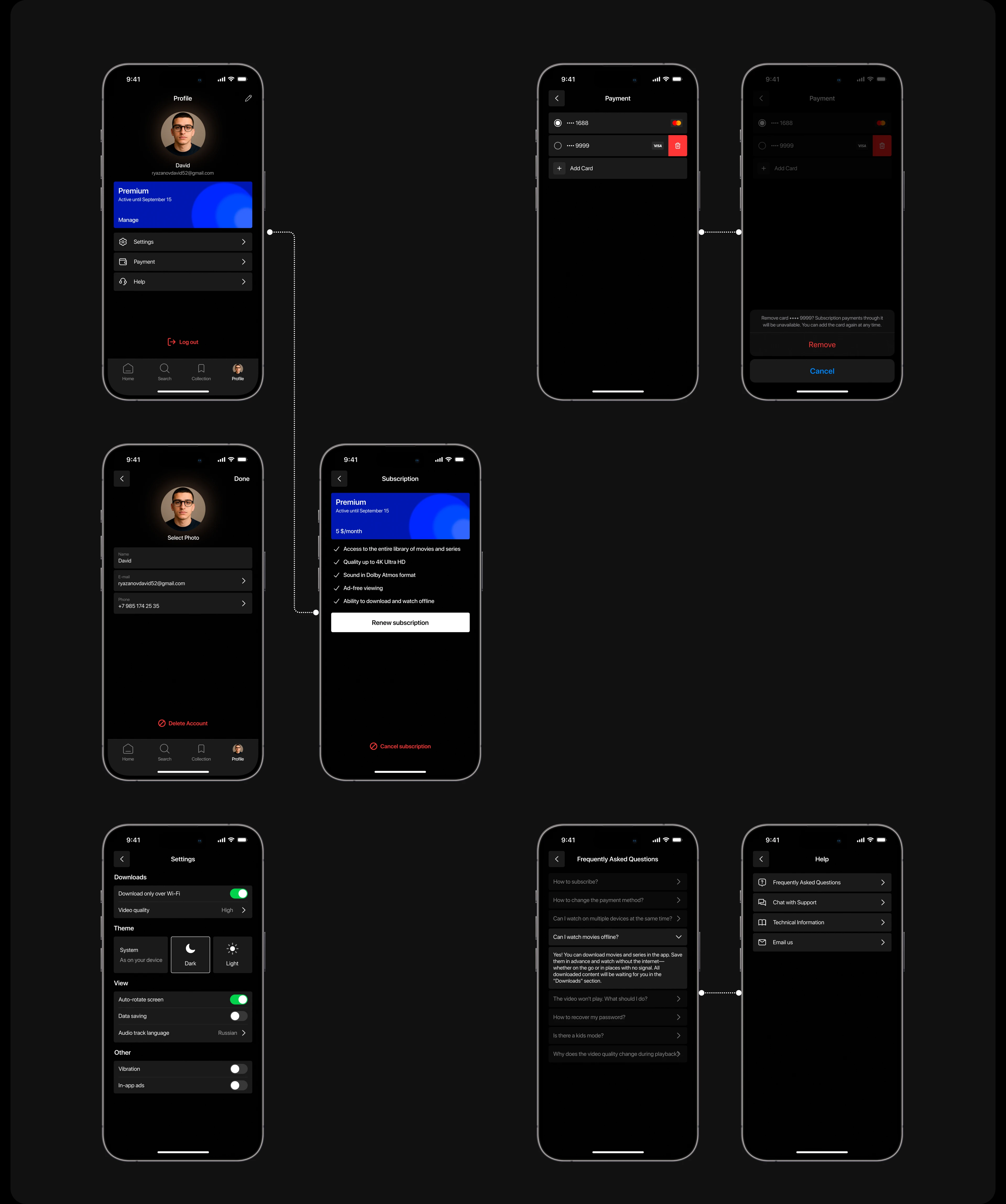 Lumo — Online Cinema (Mobile App) — Изображение №13 — Интерфейсы на Dprofile