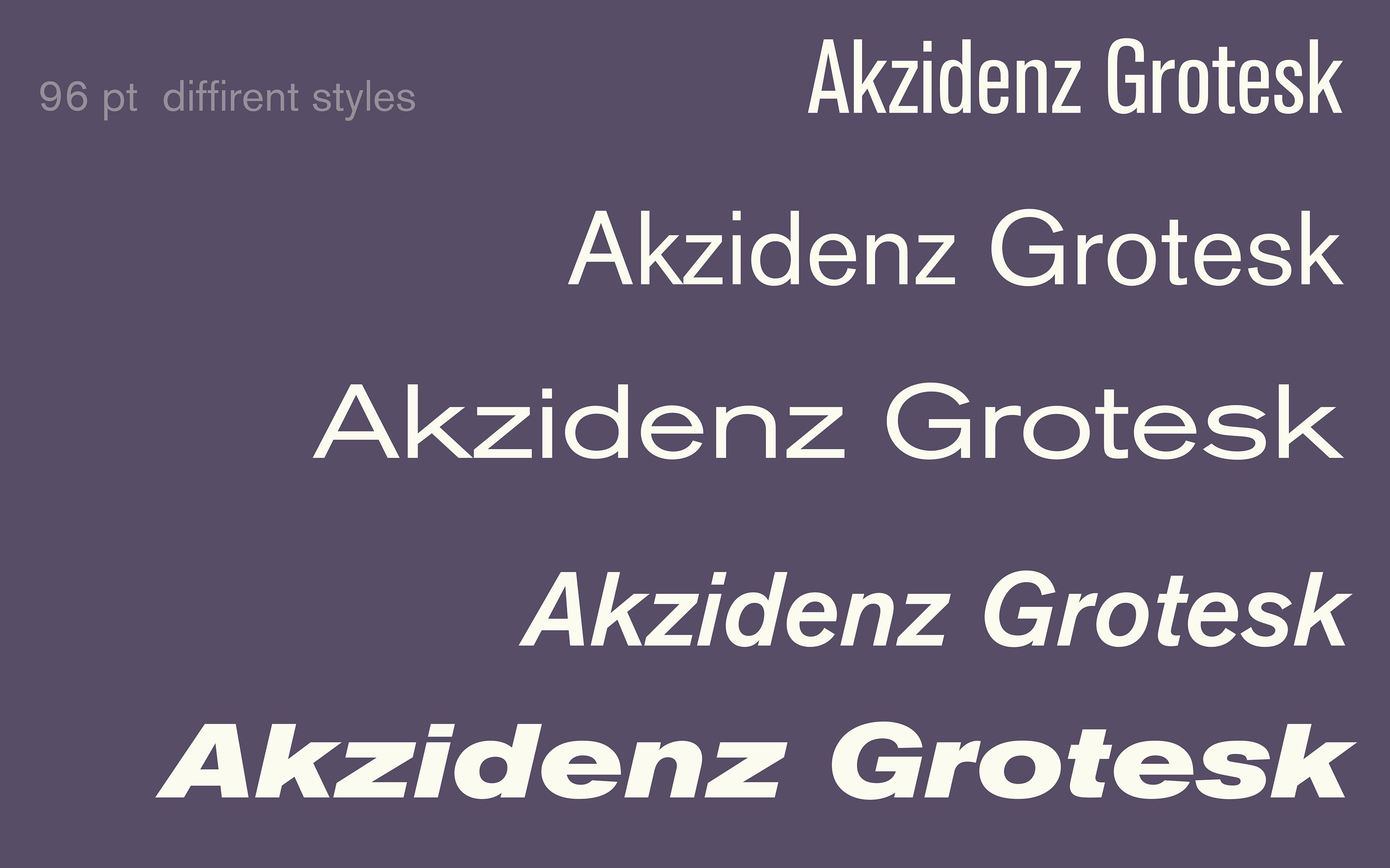 Akzidenz Grotesk Презентация шрифта — Изображение №24 — Графика, Маркетинг на Dprofile