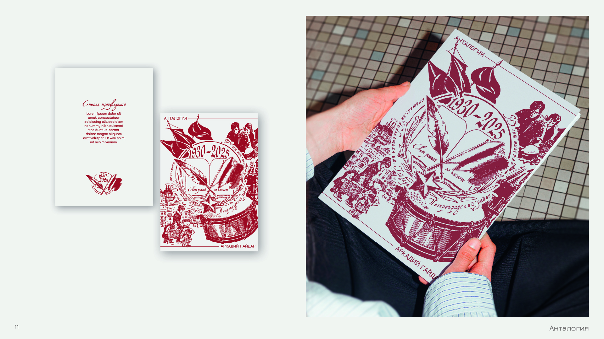 95-летие библиотеки имени Гайдара — Изображение №11 — Брендинг на Dprofile