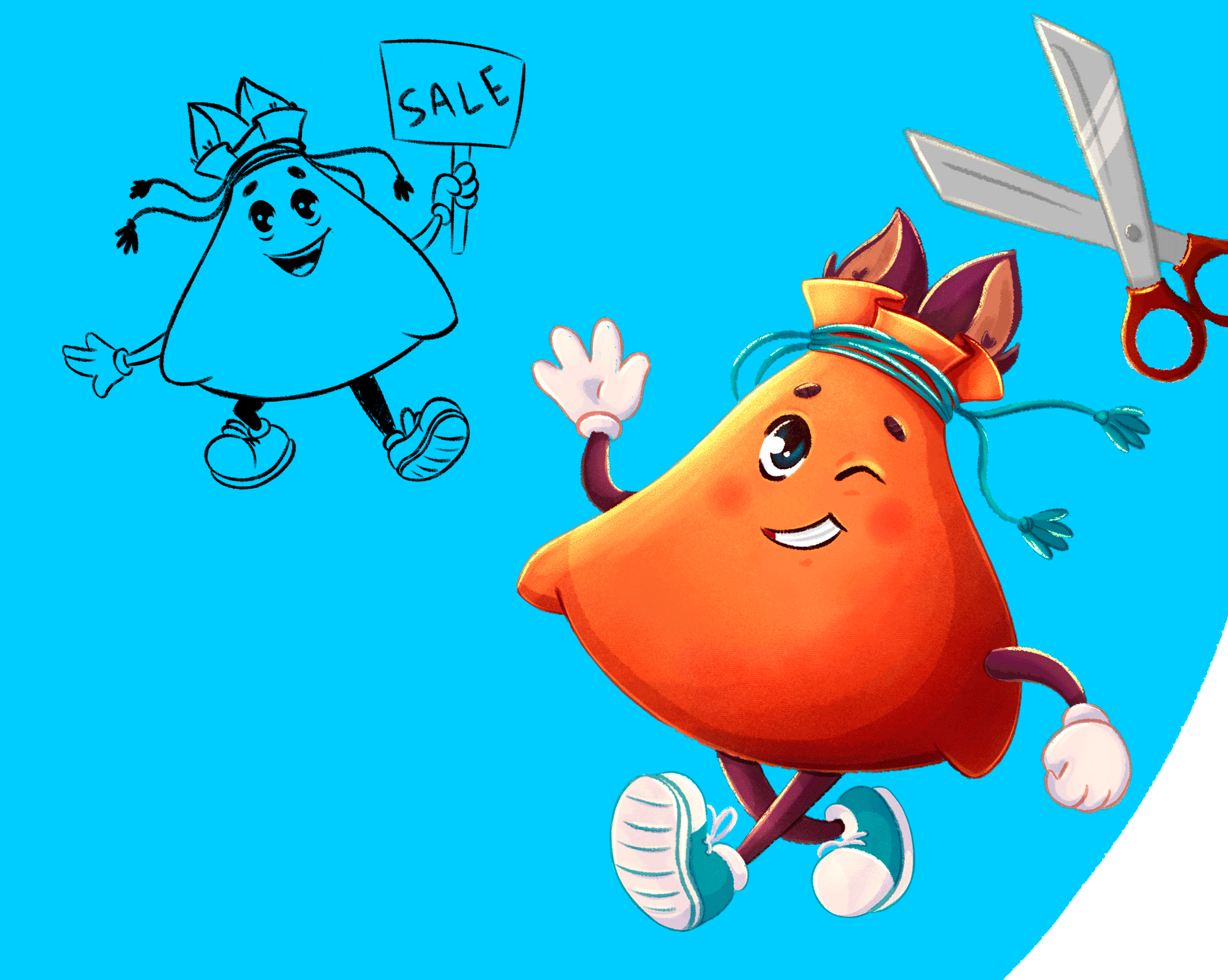 Бренд-персонаж для мастерской плюшевых игрушек ручной работы — Изображение №8 — Иллюстрация на Dprofile