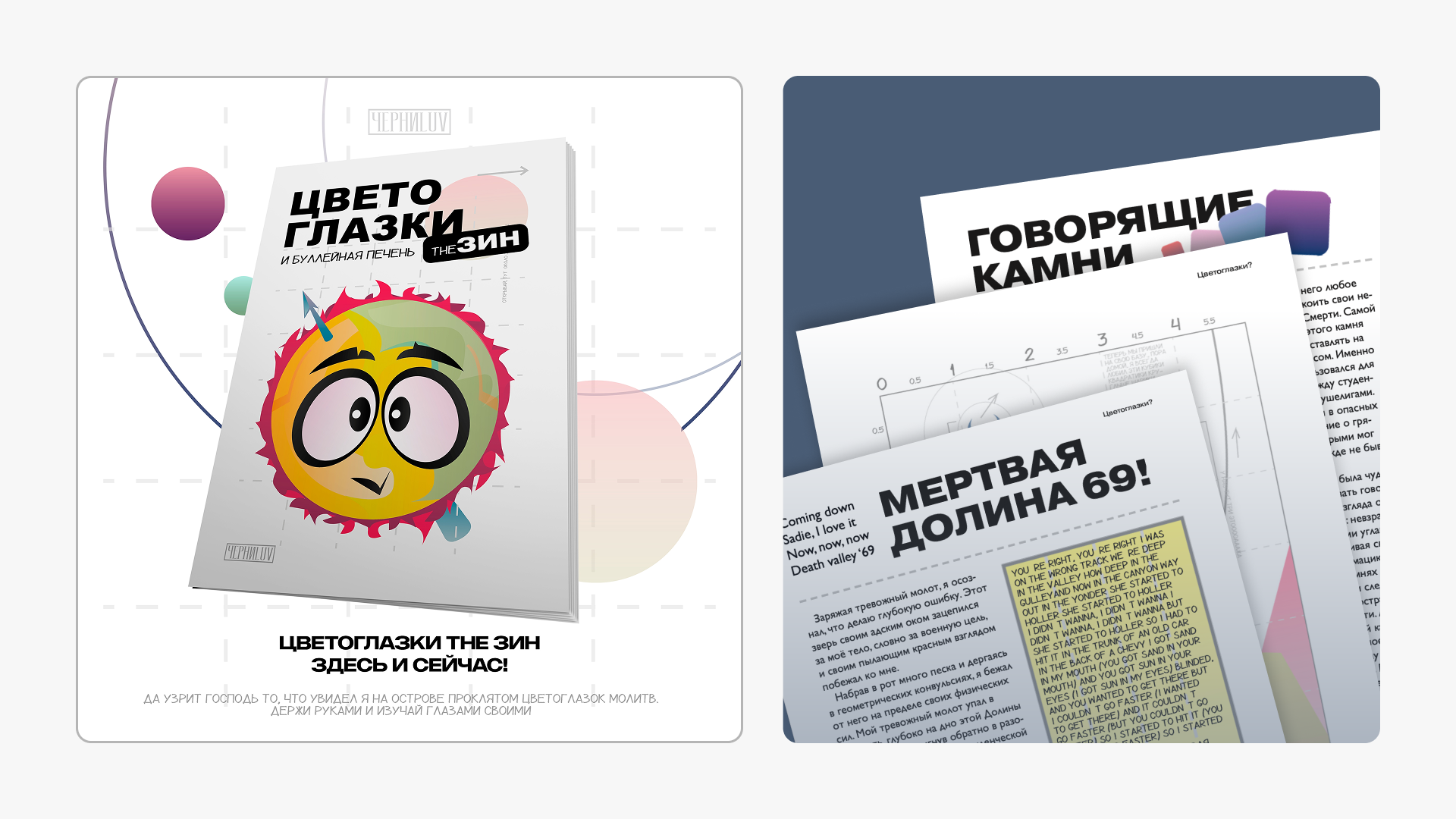 ЦВЕТОГЛАЗКИ коллекция постеров и зин — Изображение №15 — Иллюстрация, Графика на Dprofile