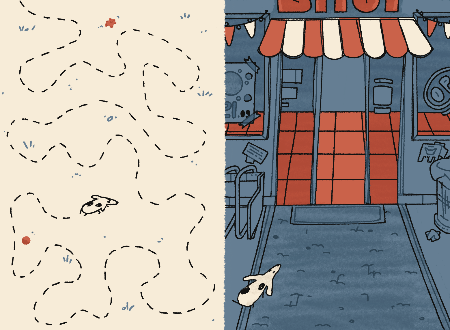Тихая книга — Изображение №2 — Иллюстрация на Dprofile