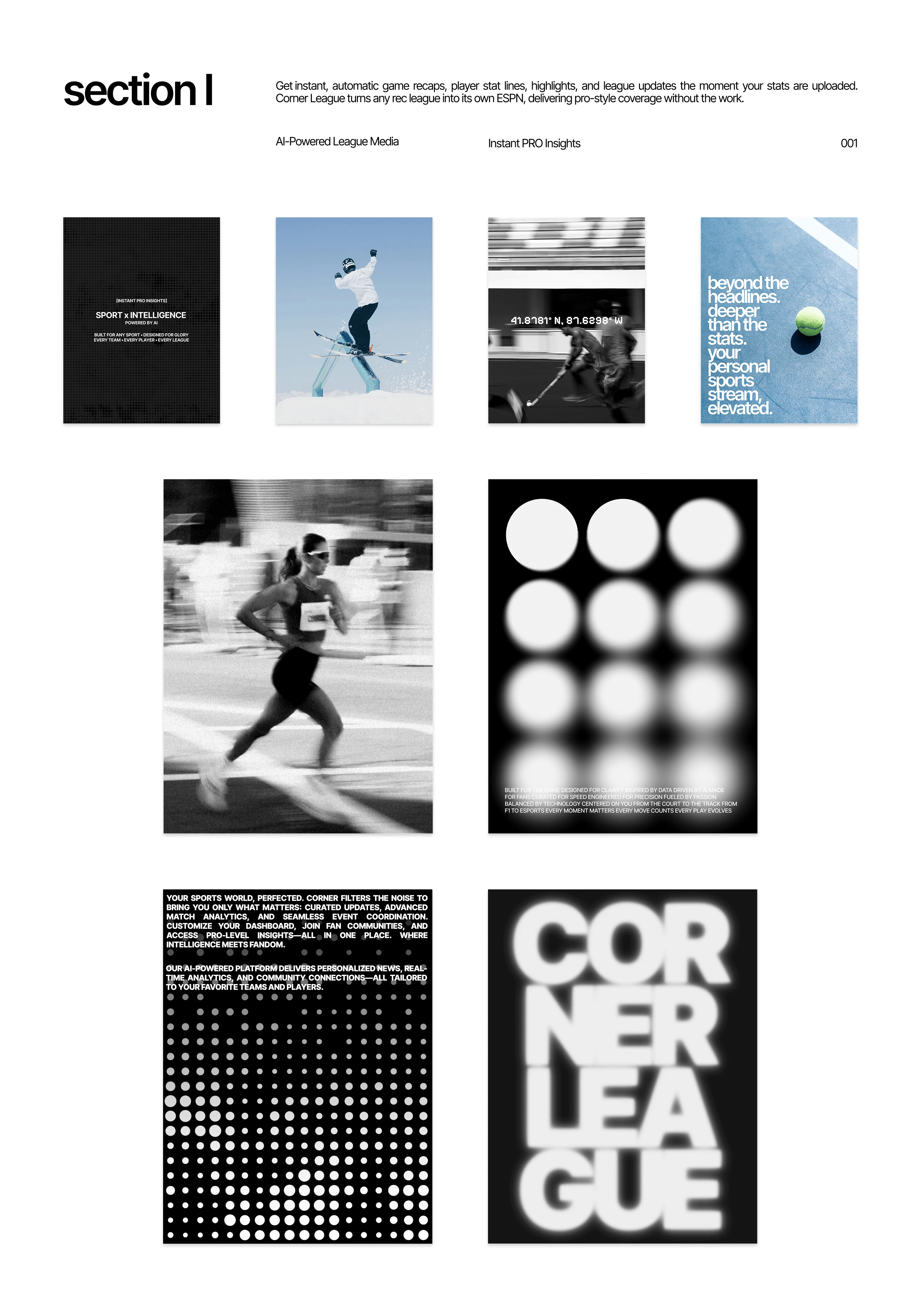 Corner League. Website Collages — Изображение №2 — Брендинг, Графика на Dprofile