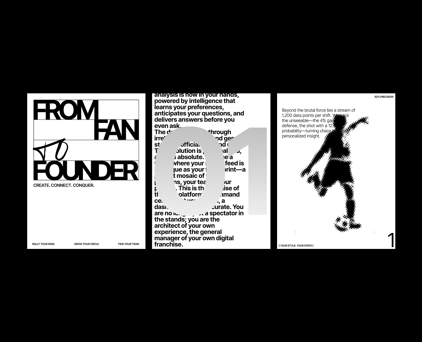 Corner League. Website Collages — Брендинг, Графика на Dprofile