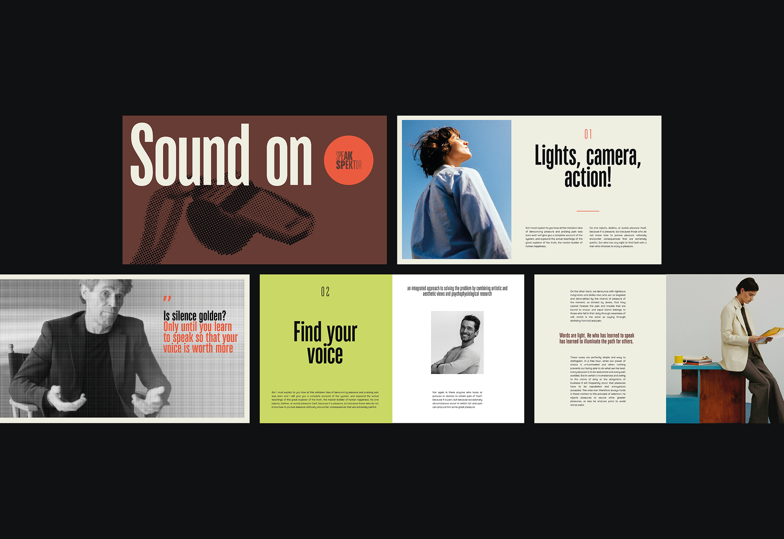 Speak spektor — Изображение №12 — Брендинг, Графика на Dprofile