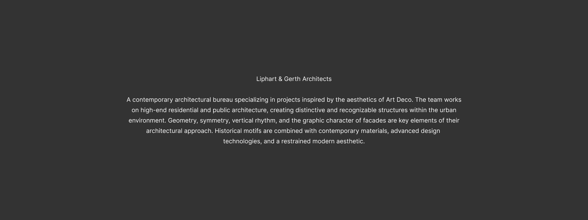 Brand Identity for an Architectural Studio — Изображение №2 — Брендинг на Dprofile