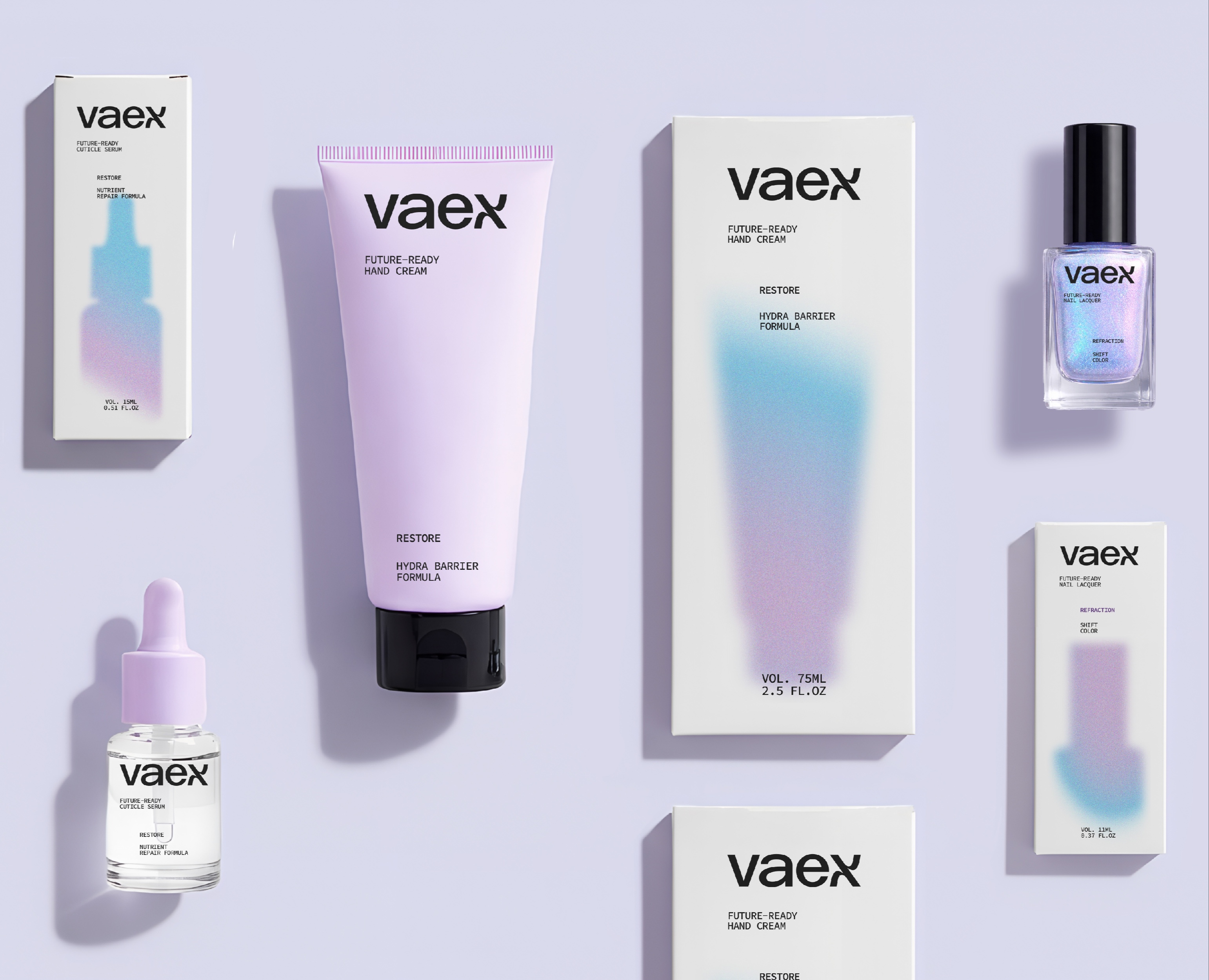 vaex | брендинг | косметика на Dprofile