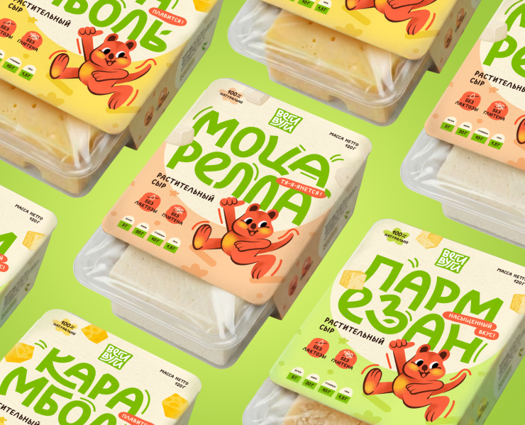 Дизайн упаковки «Веги Вуги» на Dprofile