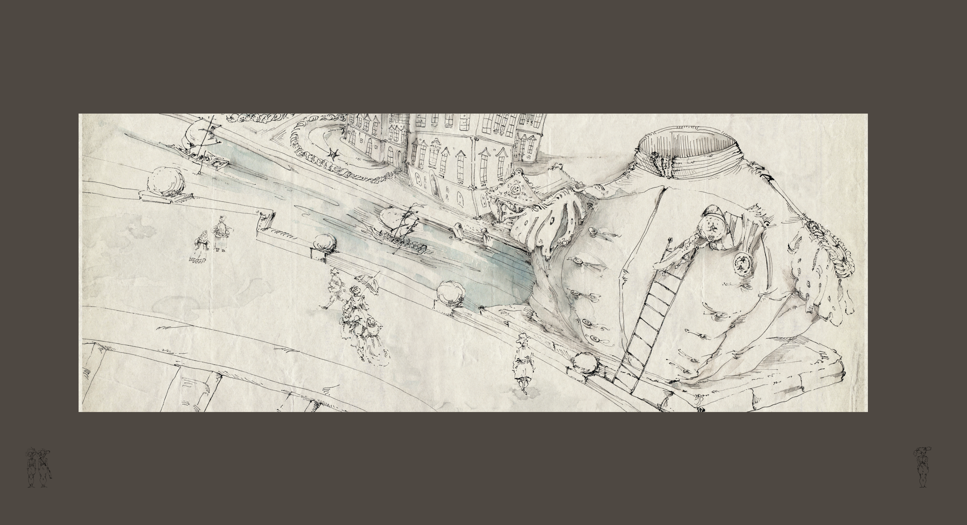 Многостраничное издание  «Подпоручик Киже» Ю.Н. Тынянова — Изображение №14 — Иллюстрация, Графика на Dprofile