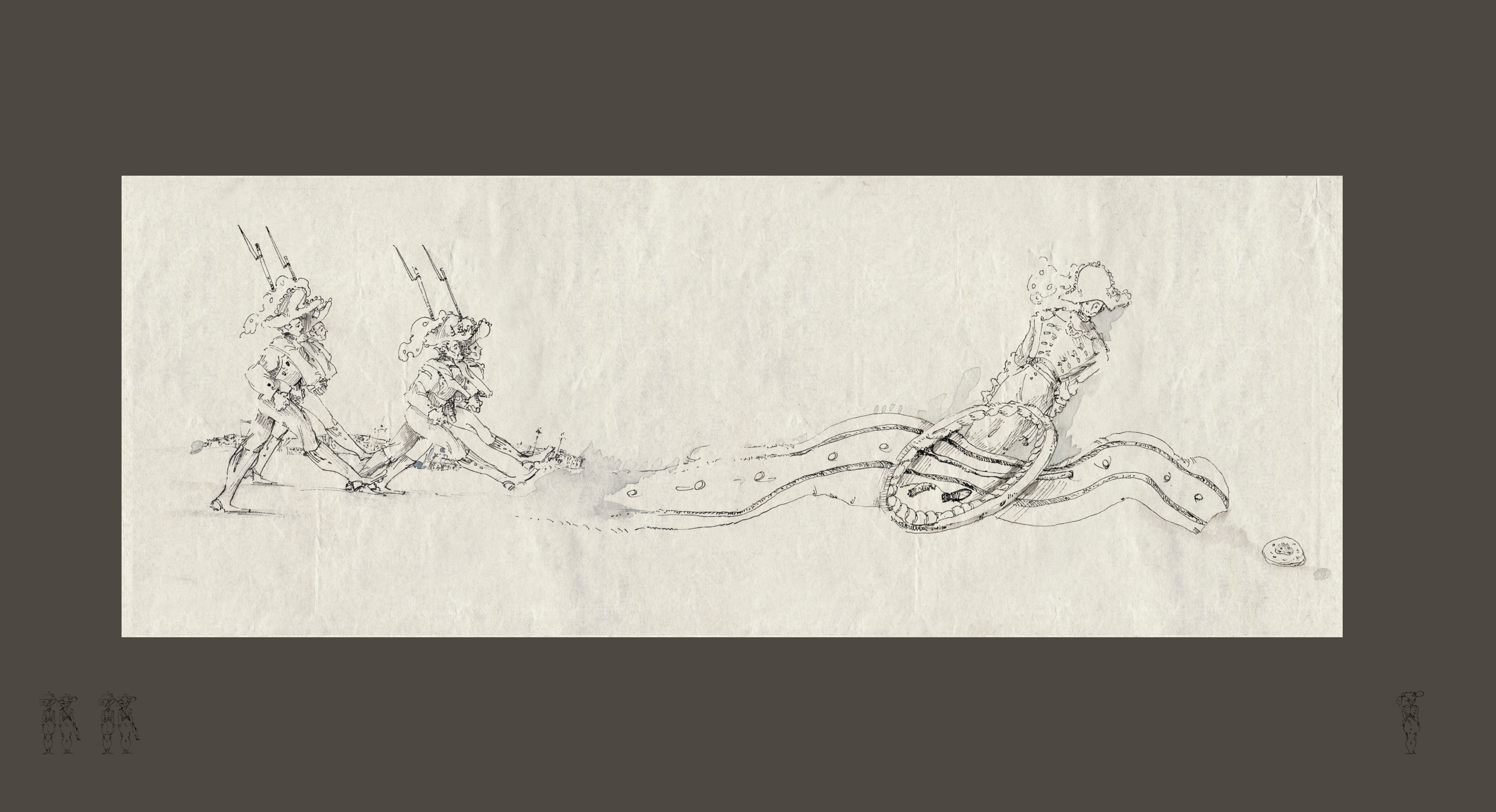 Многостраничное издание  «Подпоручик Киже» Ю.Н. Тынянова — Изображение №6 — Иллюстрация, Графика на Dprofile