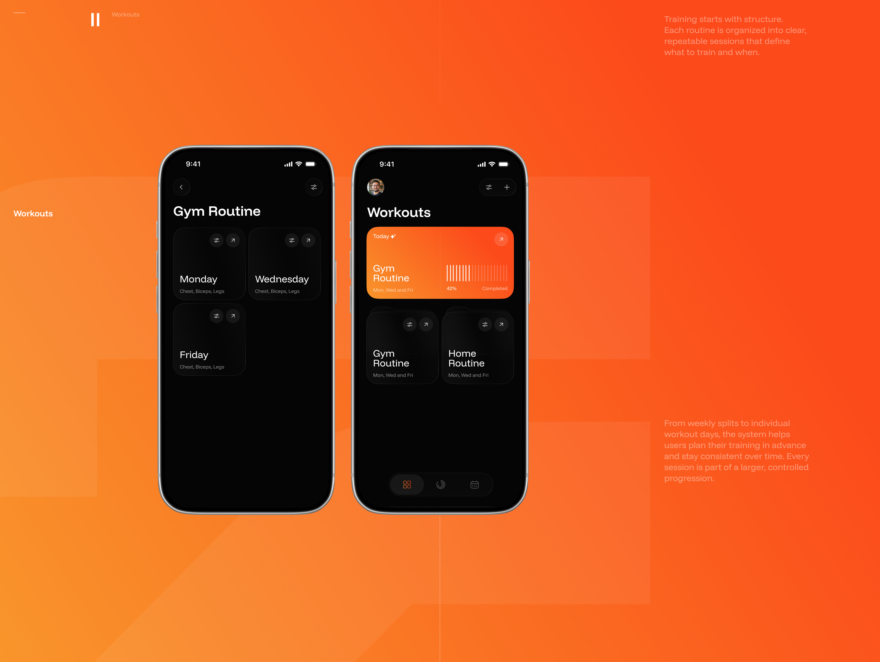 Gym Workout App — Изображение №3 — Интерфейсы на Dprofile