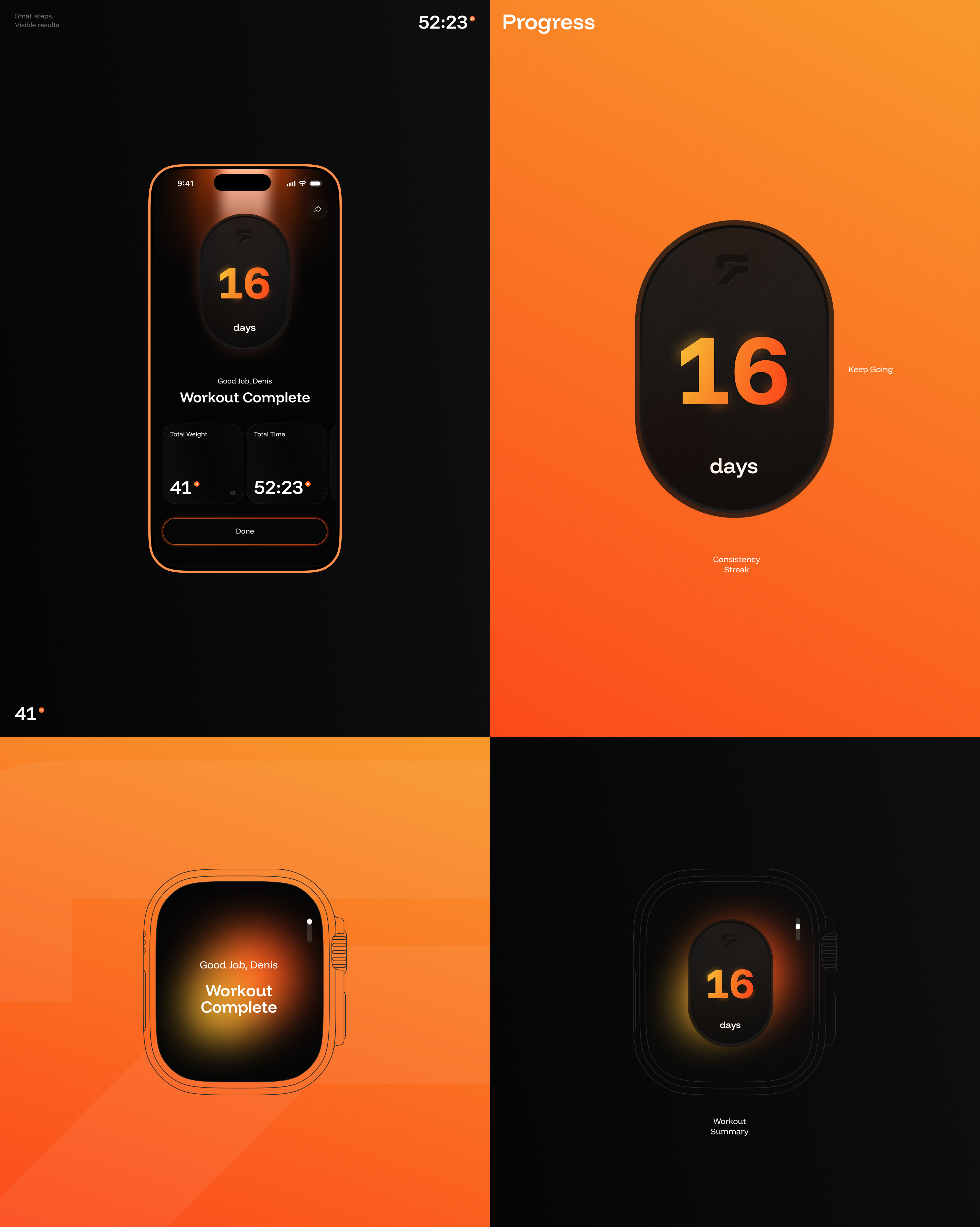 Gym Workout App — Изображение №9 — Интерфейсы на Dprofile