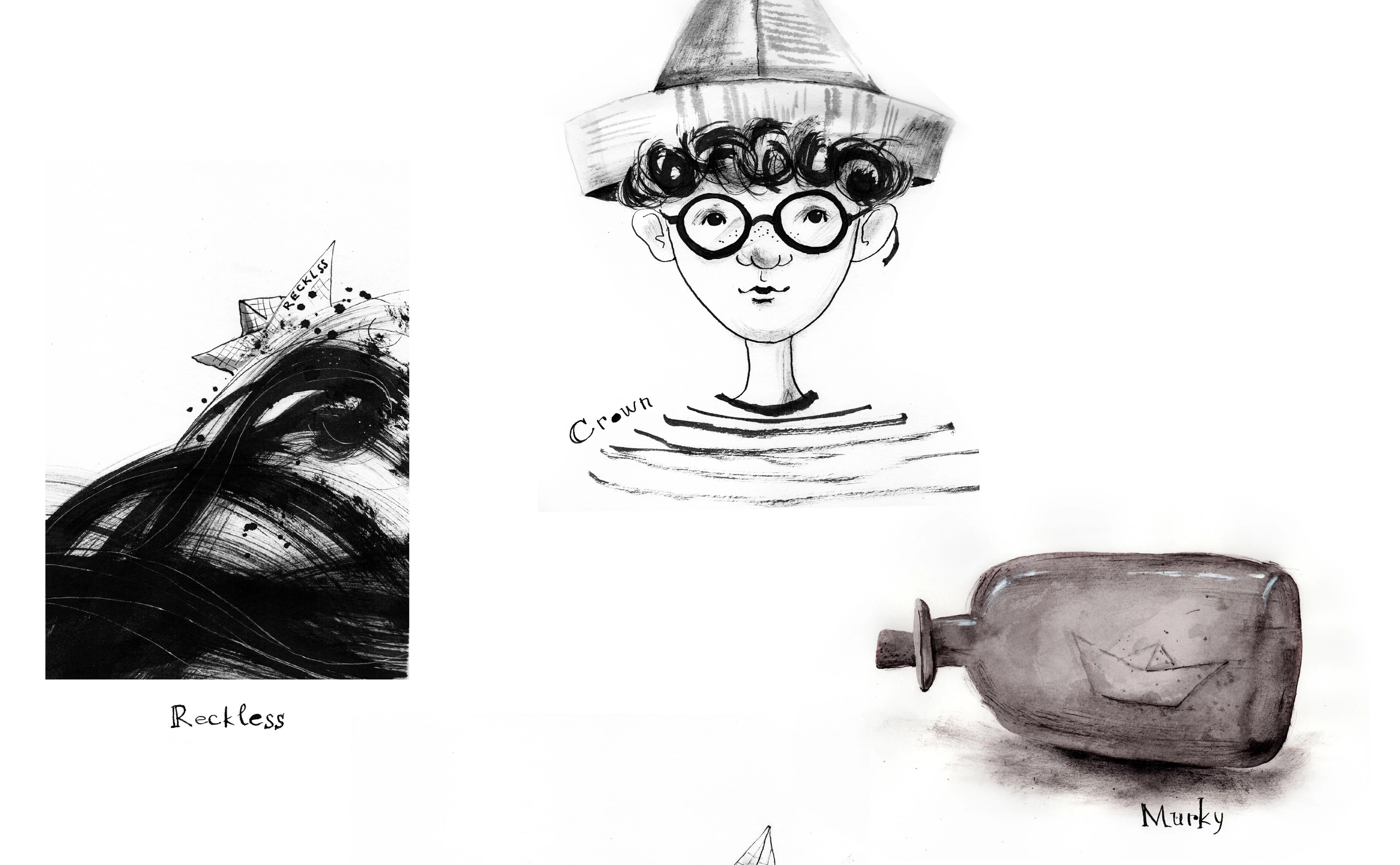 Серия рисунков для Inktober 2025 — Изображение №2 — Иллюстрация на Dprofile