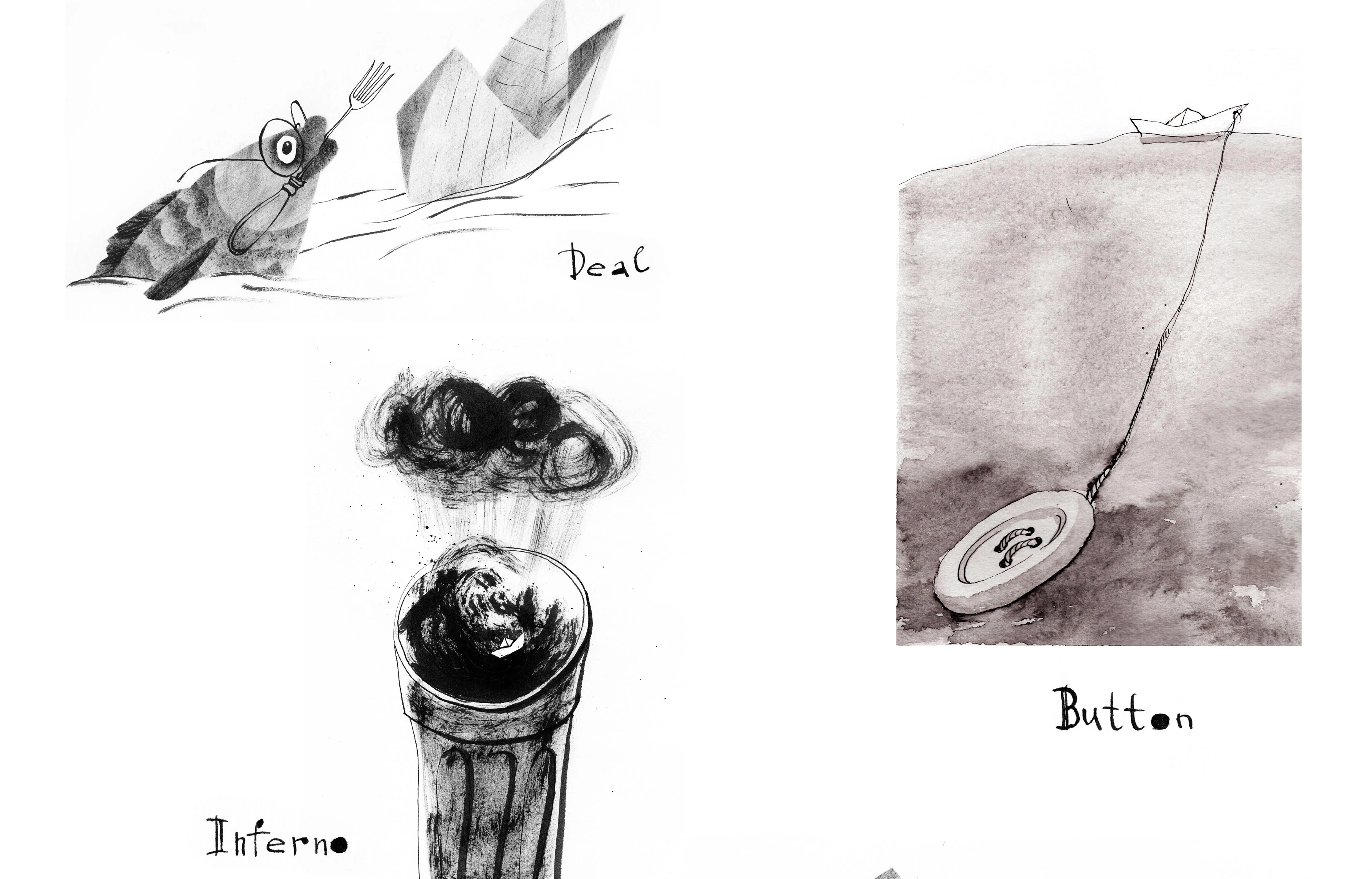 Серия рисунков для Inktober 2025 — Изображение №8 — Иллюстрация на Dprofile