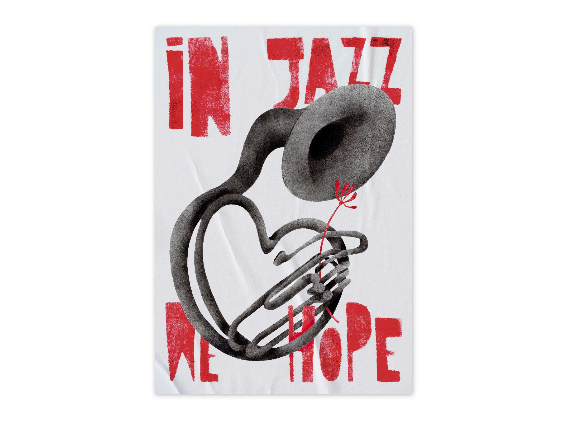 Плакаты на конкурс WE WANT JAZZ — Изображение №3 — Иллюстрация, Графика на Dprofile