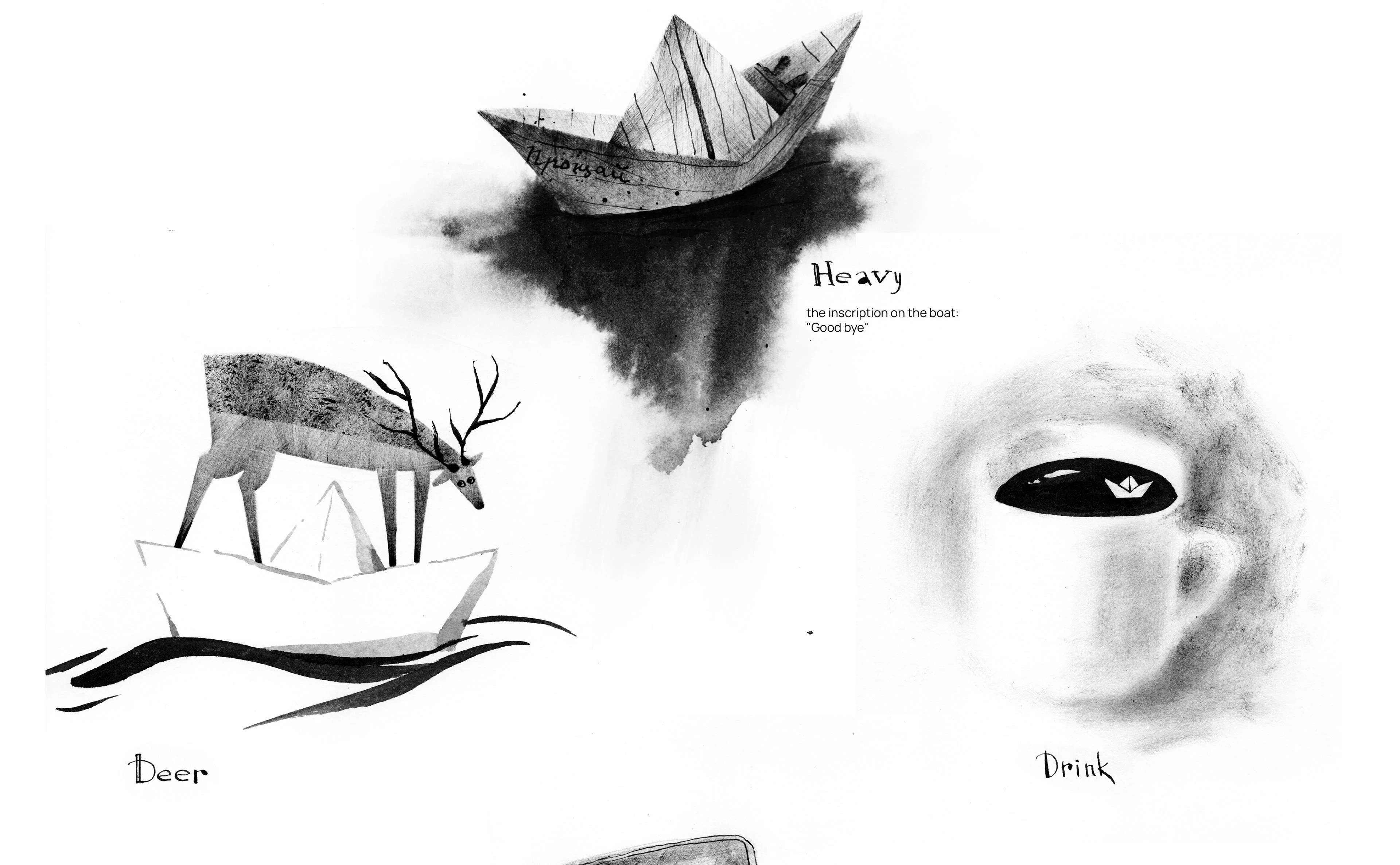 Серия рисунков для Inktober 2025 — Изображение №4 — Иллюстрация на Dprofile