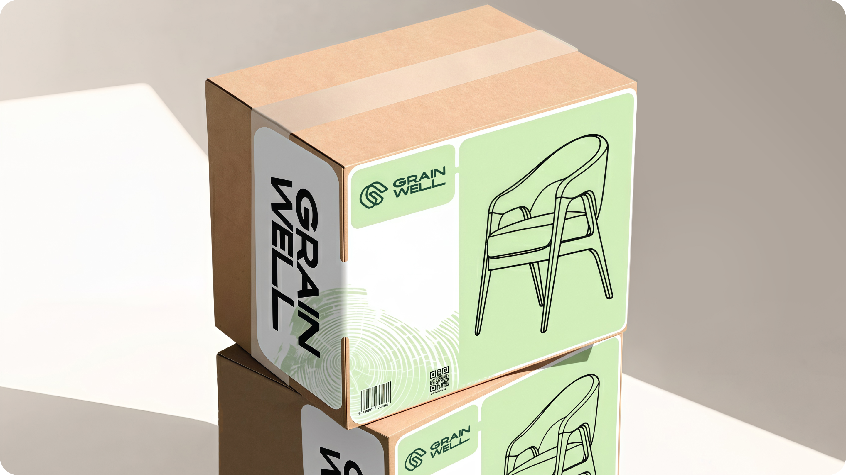 GrainWell - Мебельное производство — Изображение №5 — Брендинг, Графика на Dprofile