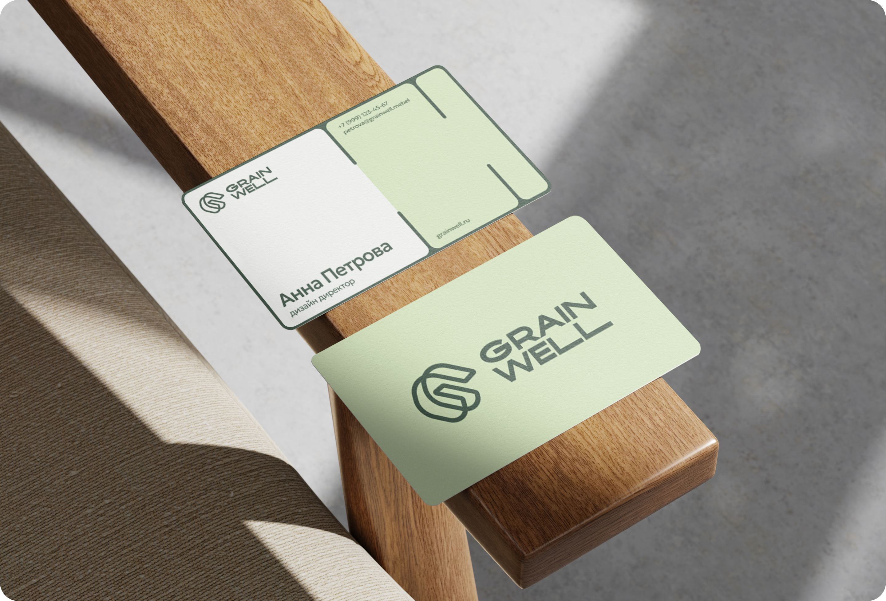 GrainWell - Мебельное производство — Изображение №11 — Брендинг, Графика на Dprofile