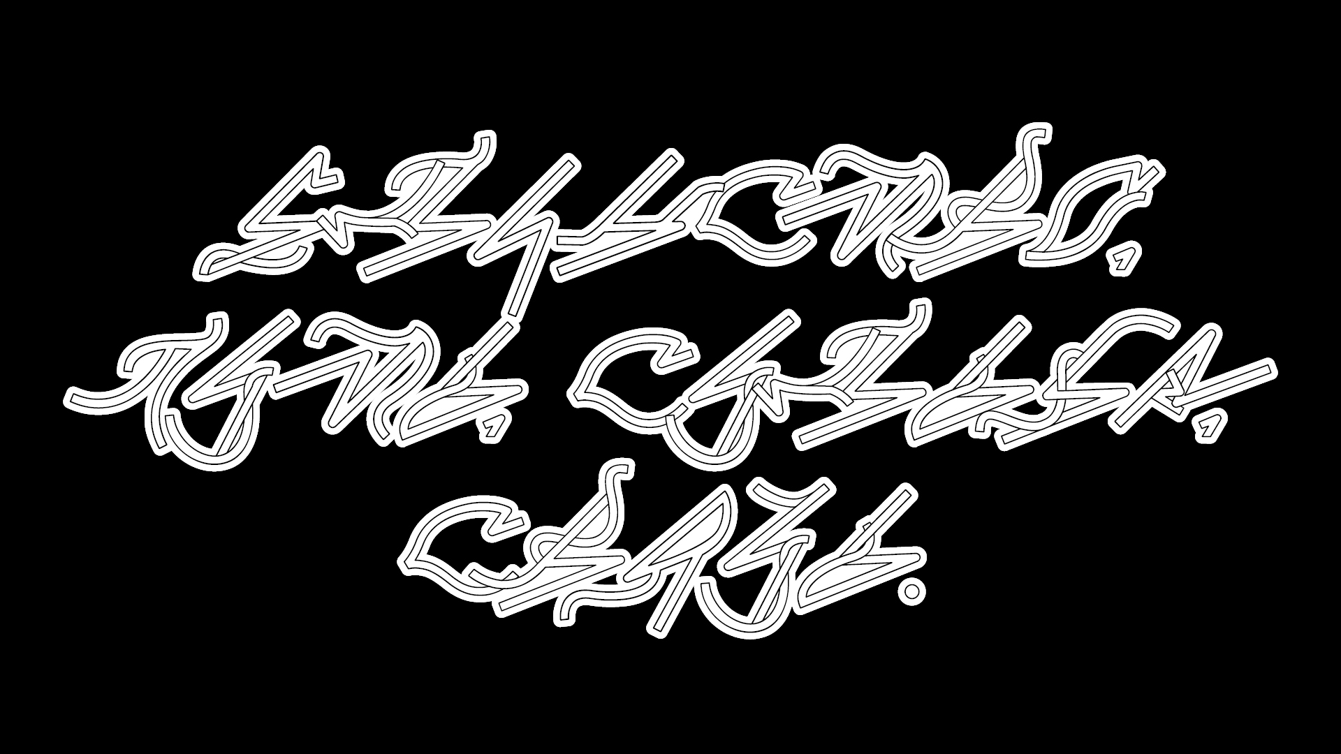 Intertwined font — Изображение №12 — Графика на Dprofile