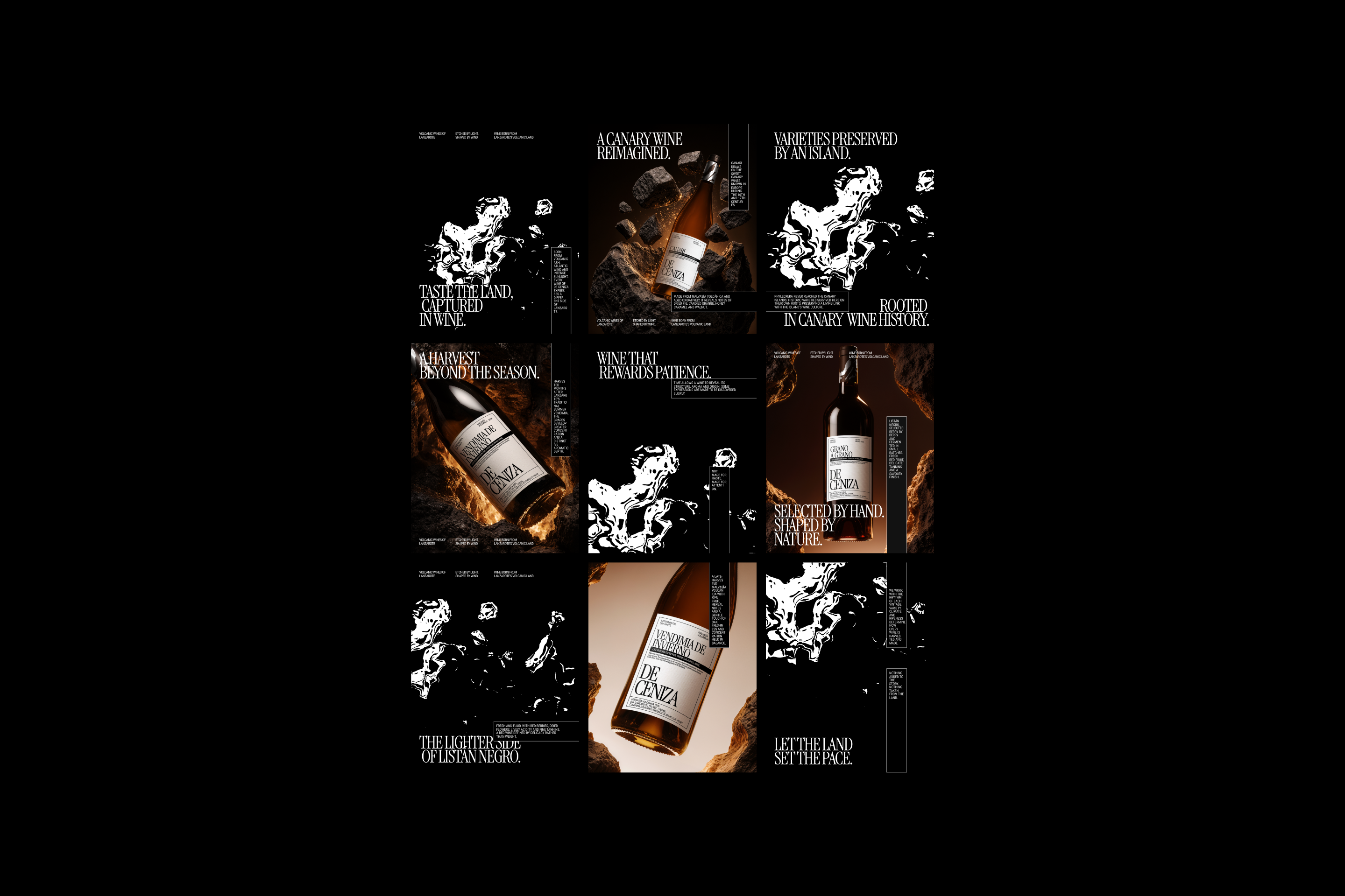 DE CENIZA — Изображение №5 — Брендинг, Графика на Dprofile
