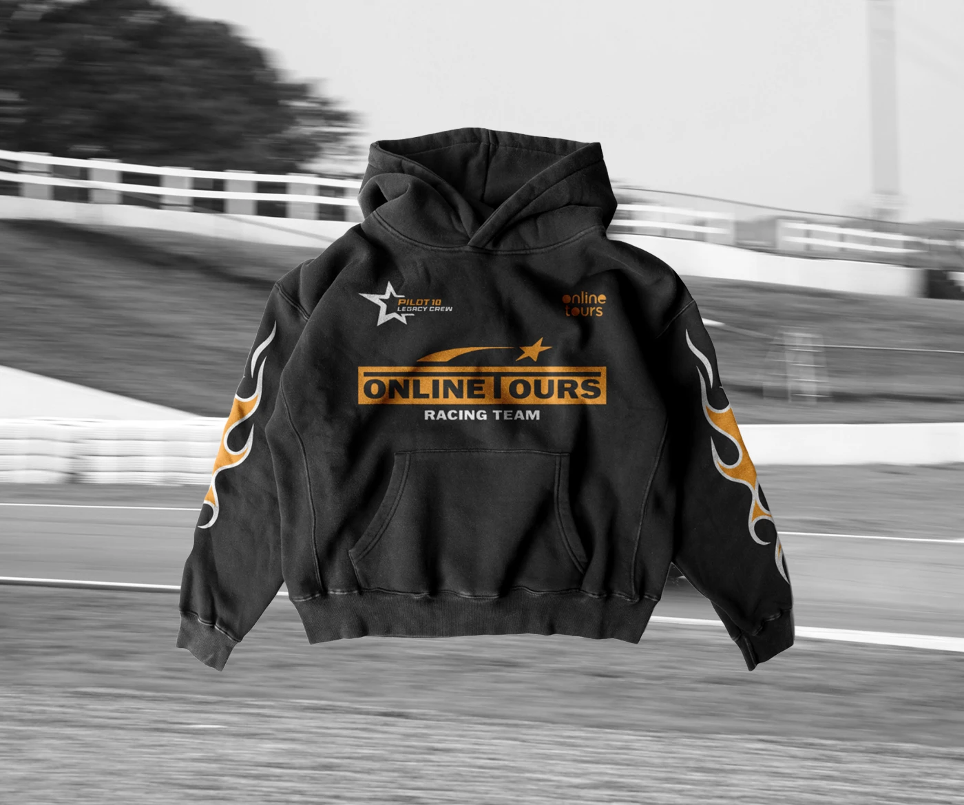 Racing merch | Onlinetours — Изображение №3 — Брендинг, Графика на Dprofile