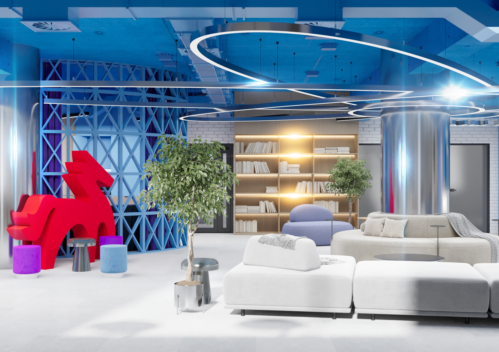 Дом молодёжи ЗАТО Железногорск — Изображение №4 — 3D, Архитектура на Dprofile