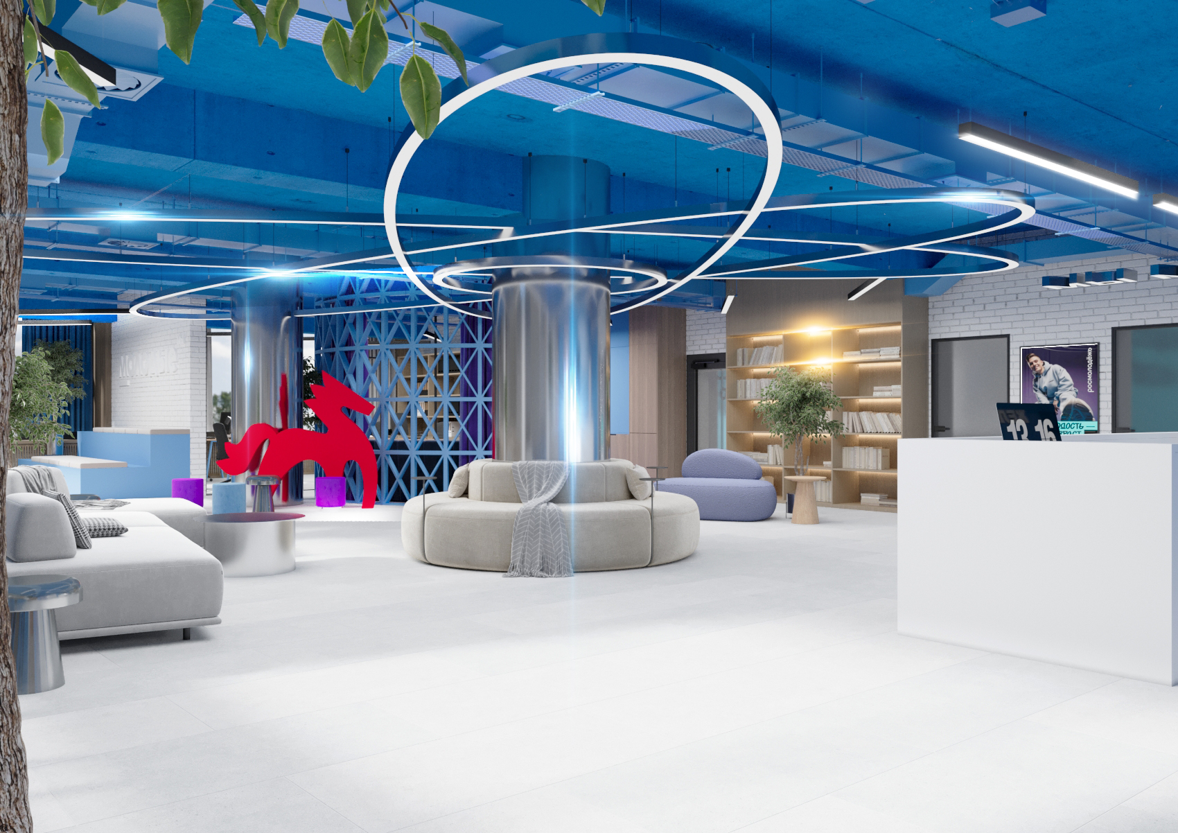 Дом молодёжи ЗАТО Железногорск — Изображение №1 — 3D, Архитектура на Dprofile