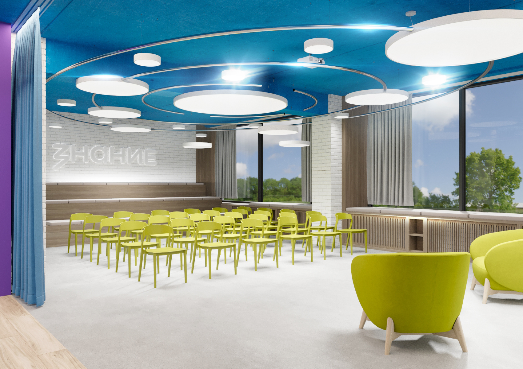 Дом молодёжи ЗАТО Железногорск — Изображение №13 — 3D, Архитектура на Dprofile