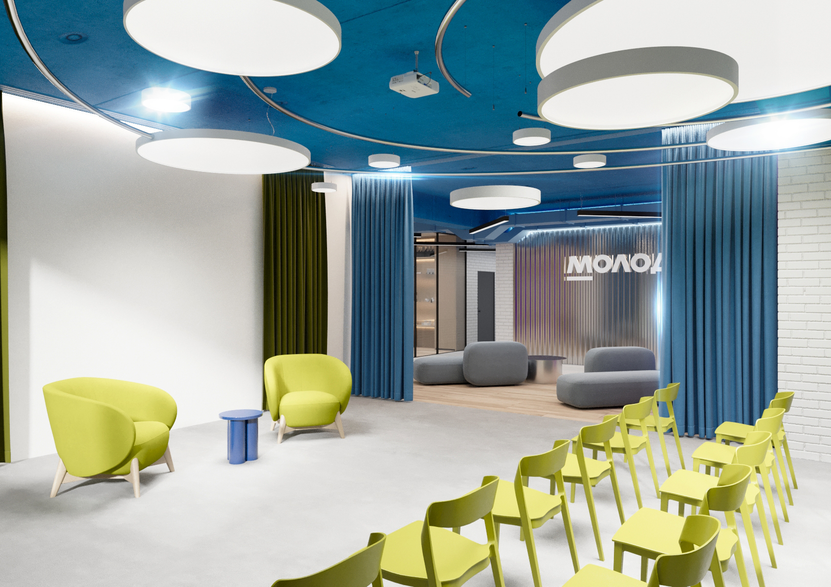 Дом молодёжи ЗАТО Железногорск — Изображение №14 — 3D, Архитектура на Dprofile