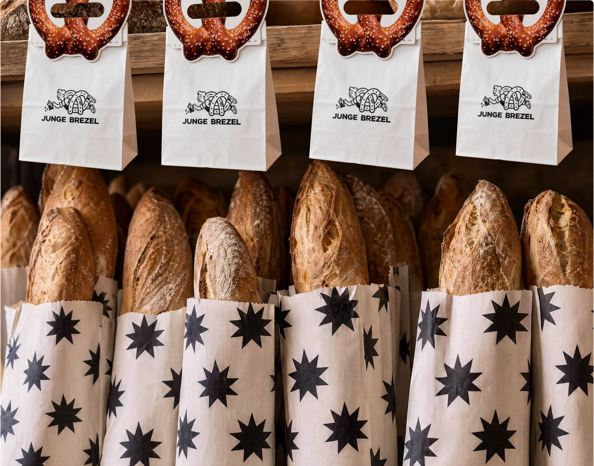 Junge Brezel | Bakery Brand Identity — Изображение №13 — Брендинг на Dprofile