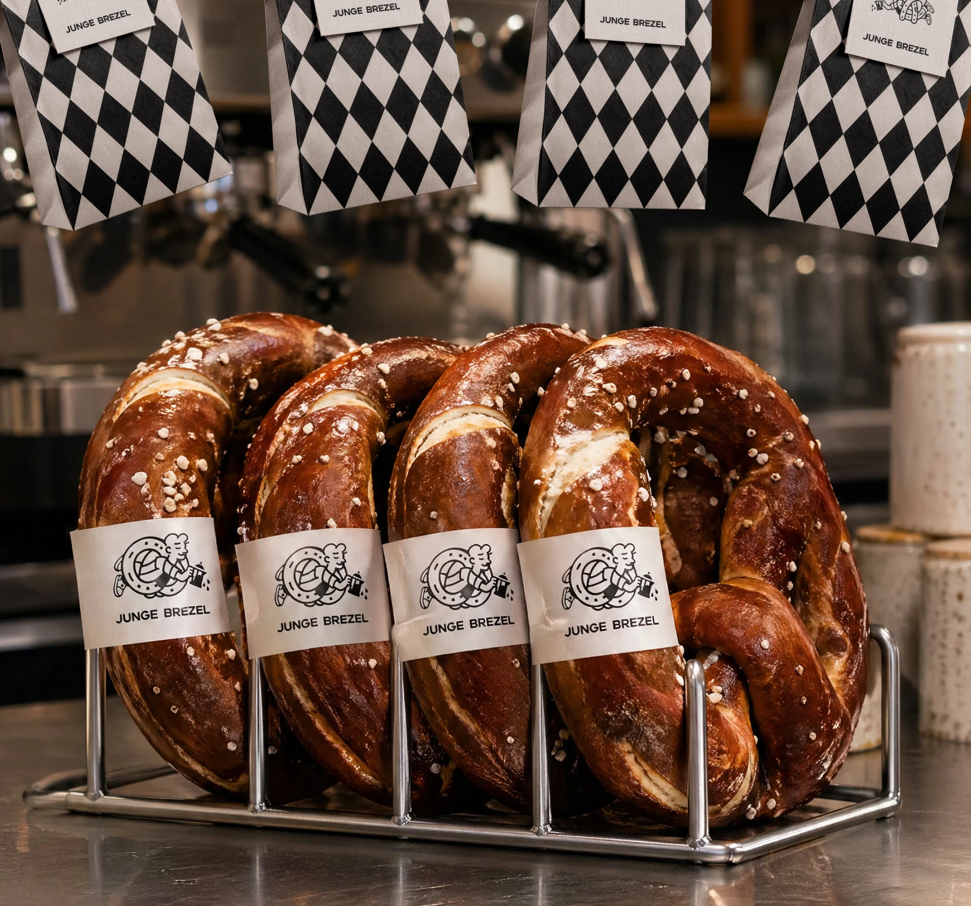 Junge Brezel | Bakery Brand Identity — Изображение №10 — Брендинг на Dprofile