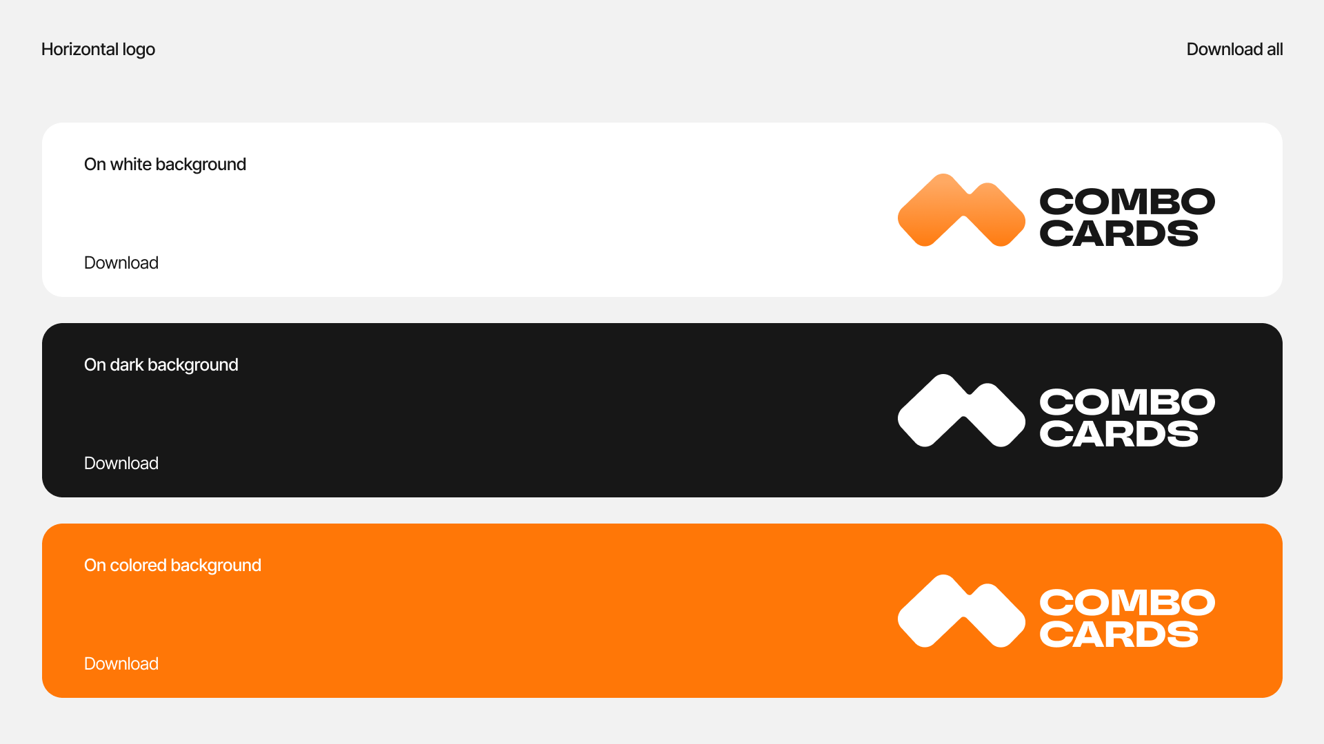 ComboCards | Brand Identity — Изображение №7 — Брендинг на Dprofile